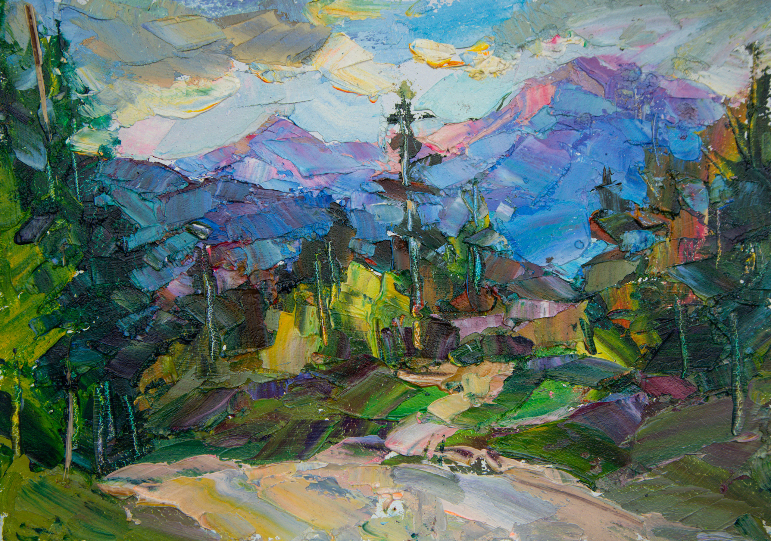 Carpathians. Andriy Nekrasov artist