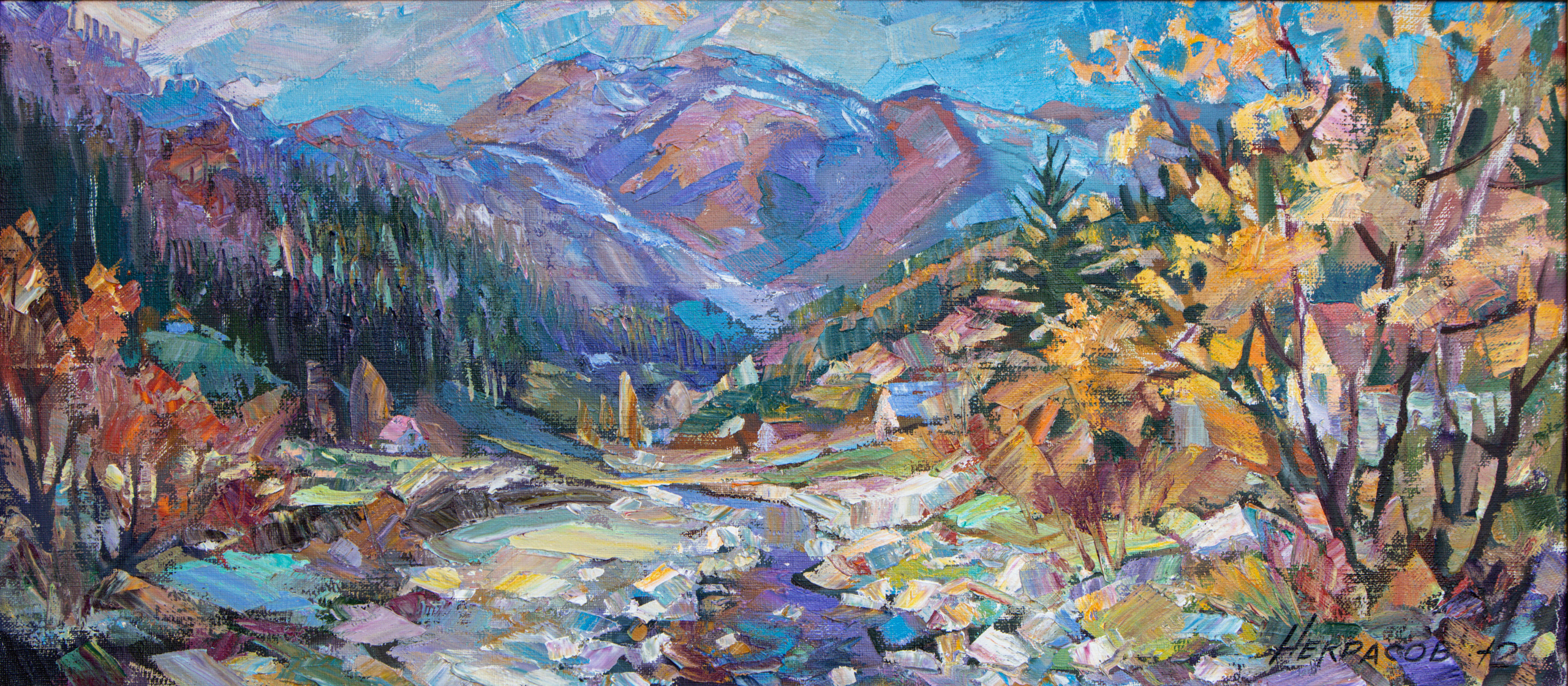 Carpathians. Andriy Nekrasov artist