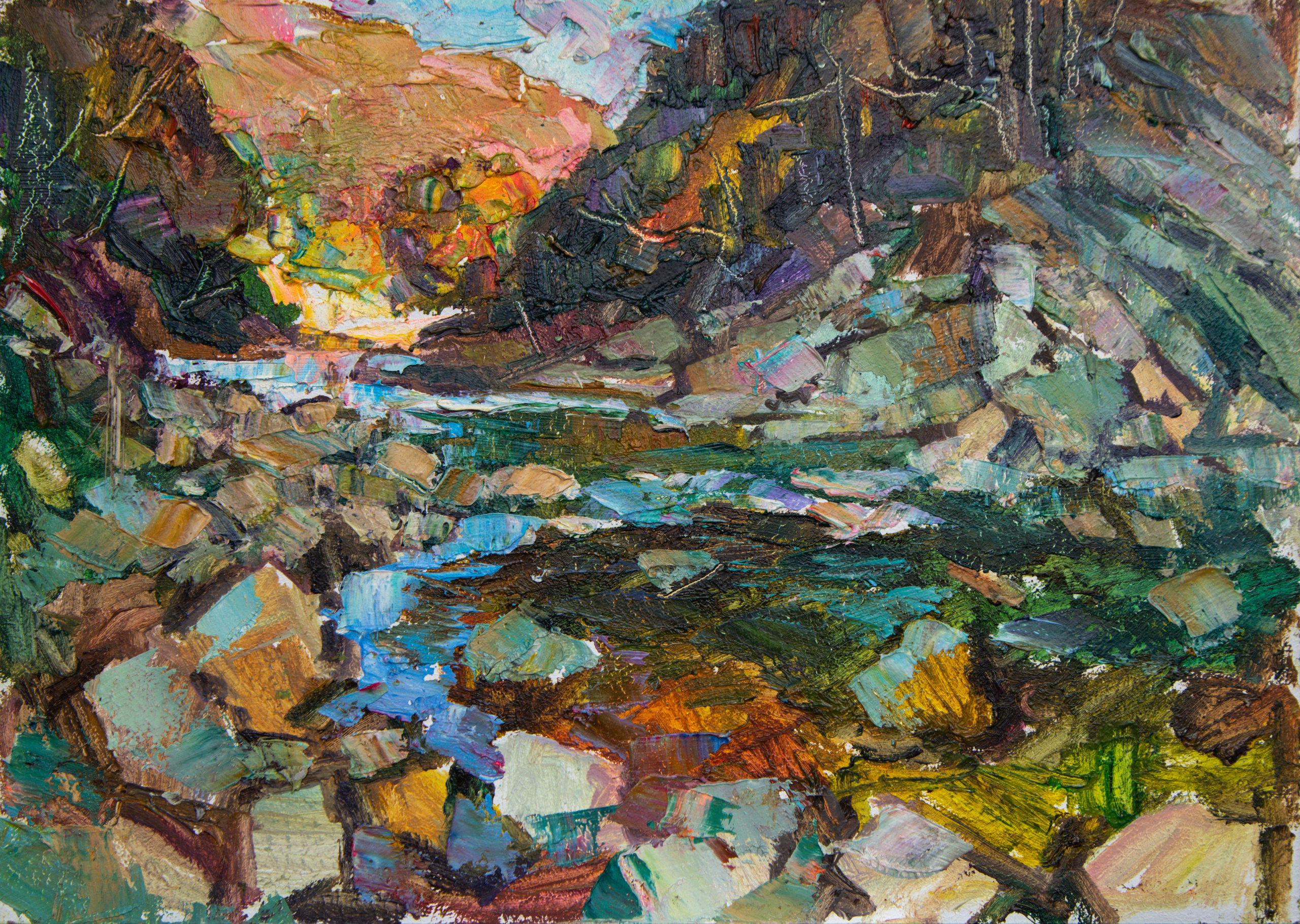 Etudes. Andriy Nekrasov artist