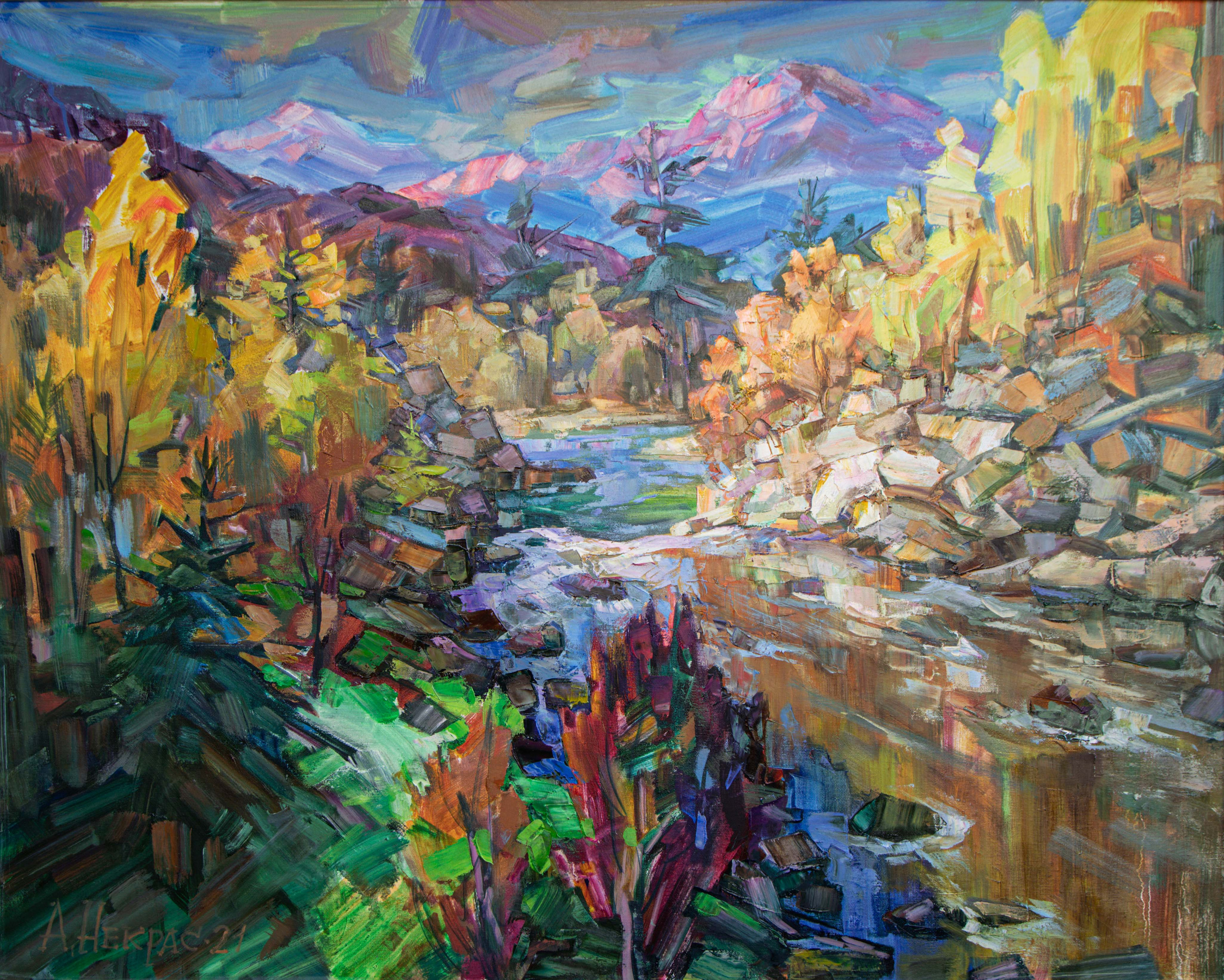 Carpathians. Andriy Nekrasov artist