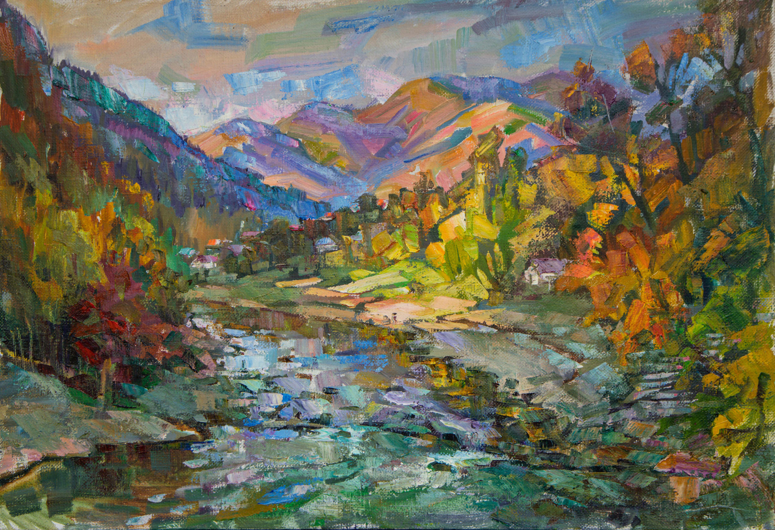 Carpathians. Andriy Nekrasov artist