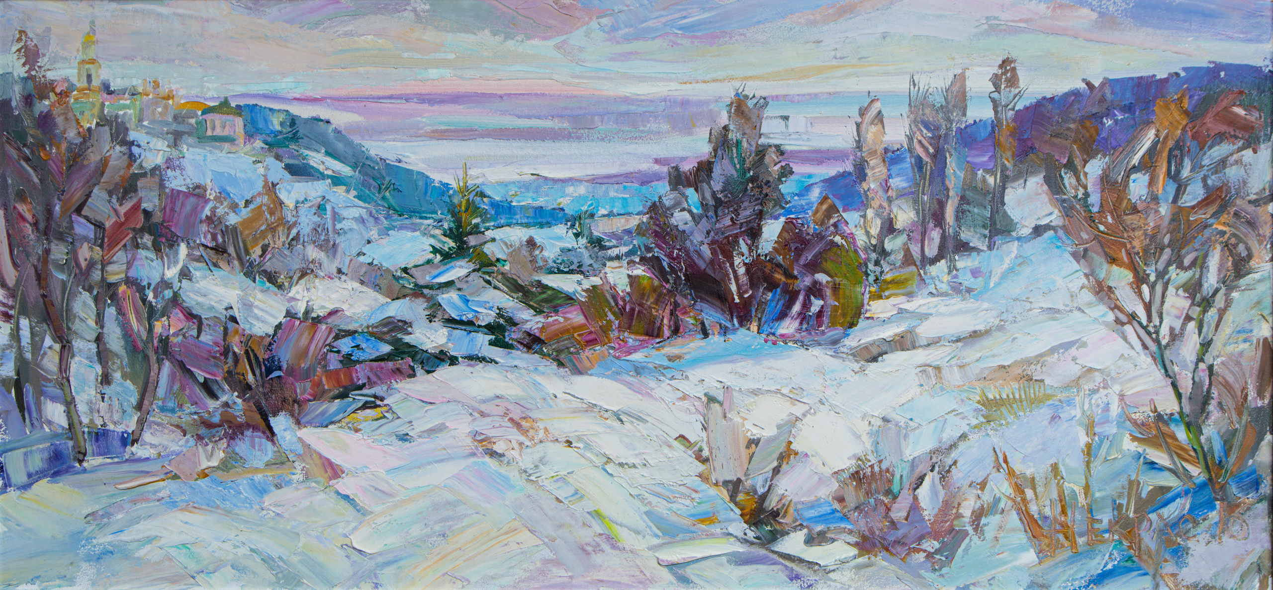 Landscape. Andriy Nekrasov artist