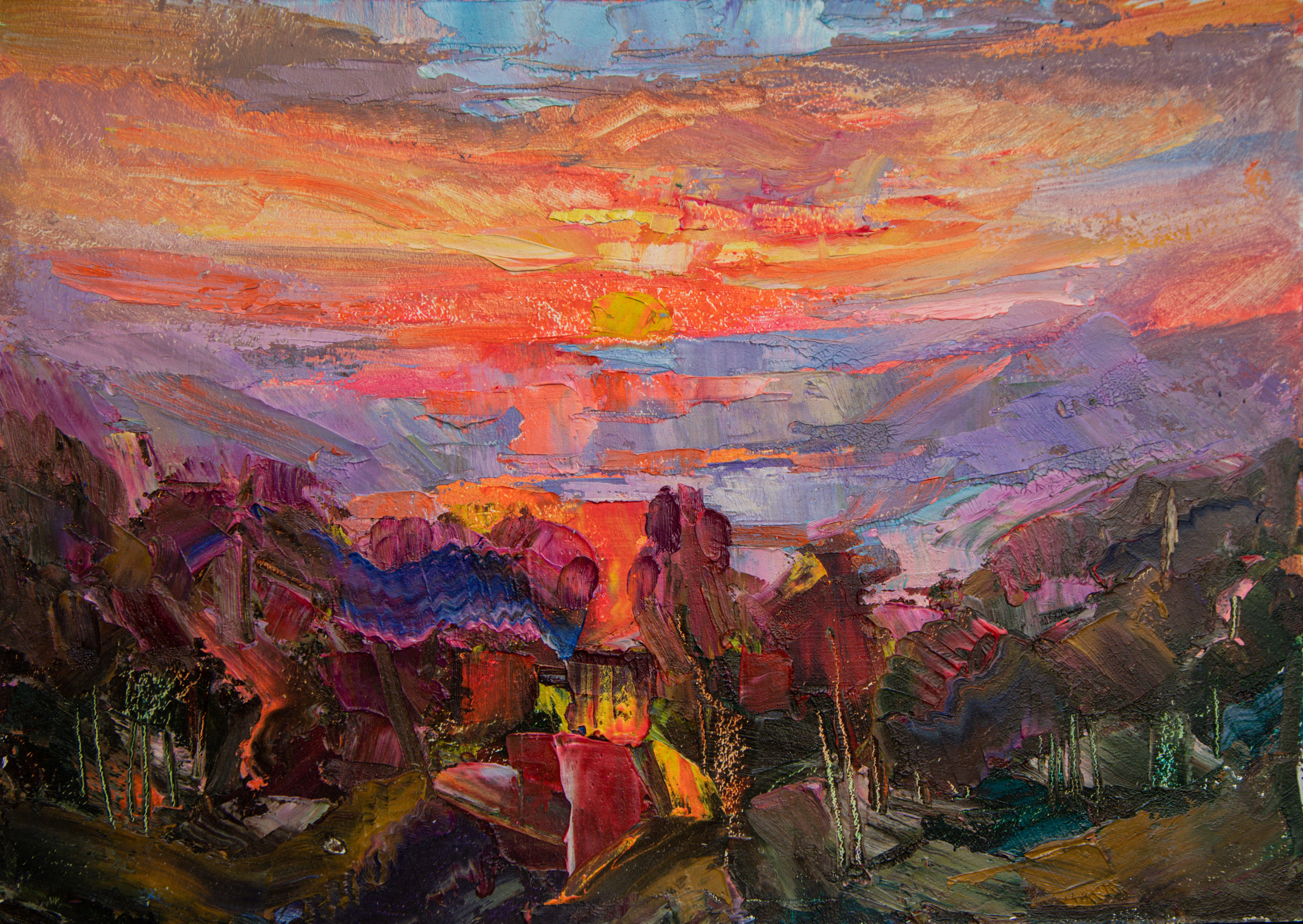 Etudes. Andriy Nekrasov artist