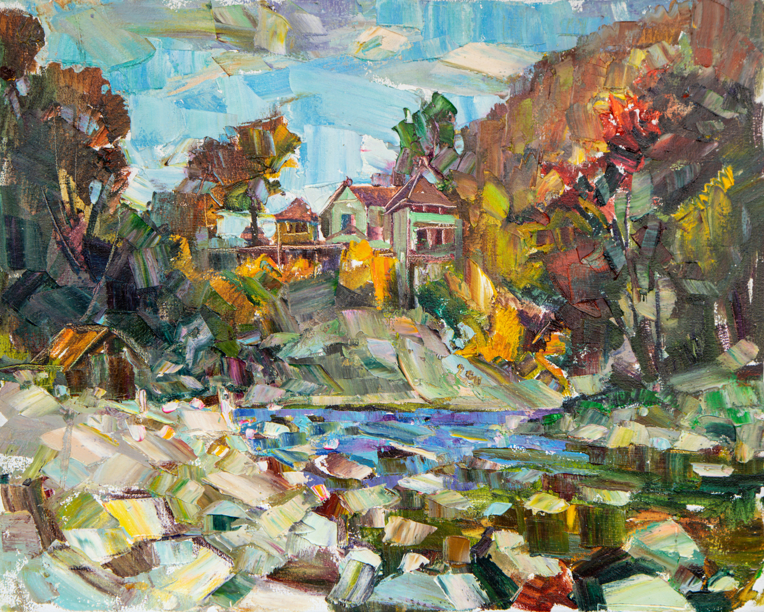 Carpathians. Andriy Nekrasov artist