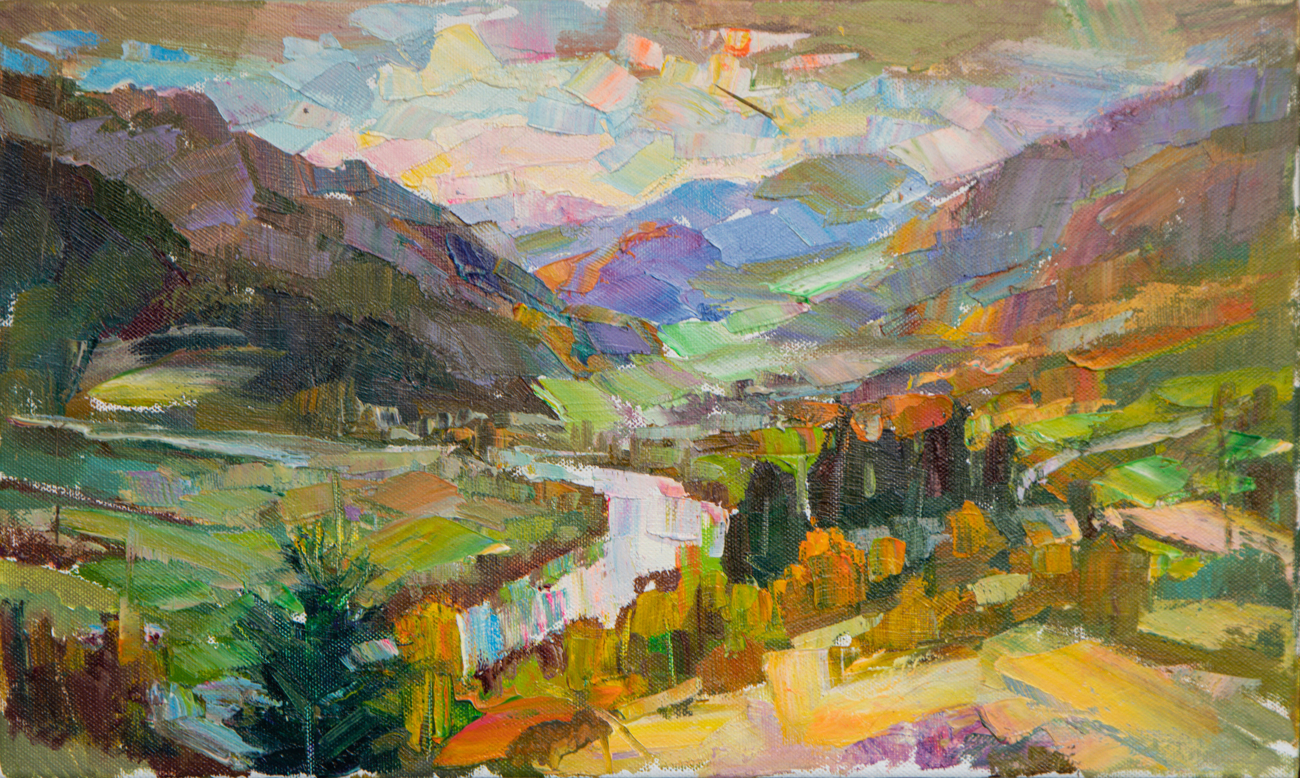 Carpathians. Andriy Nekrasov artist