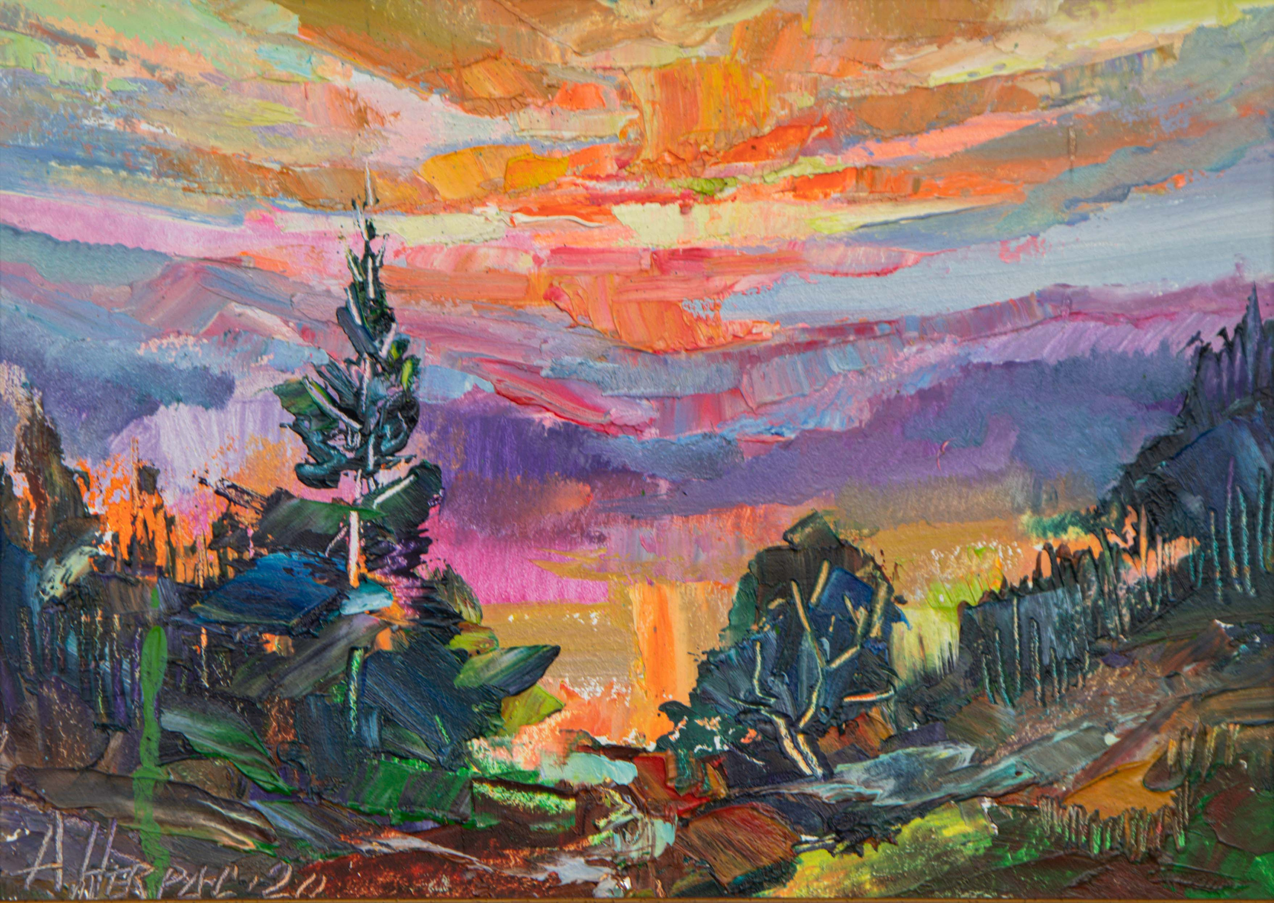 Carpathians. Andriy Nekrasov artist