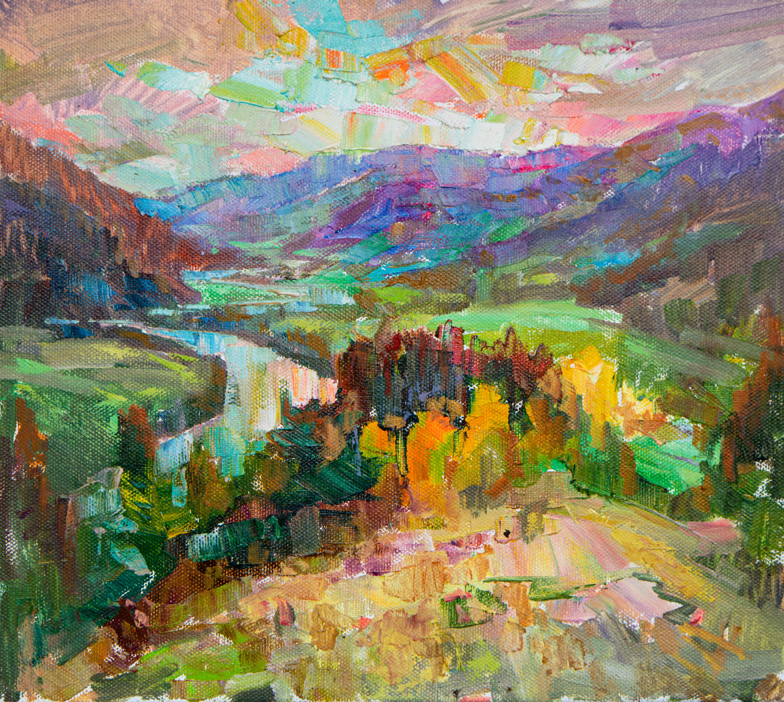 Carpathians. Andriy Nekrasov artist