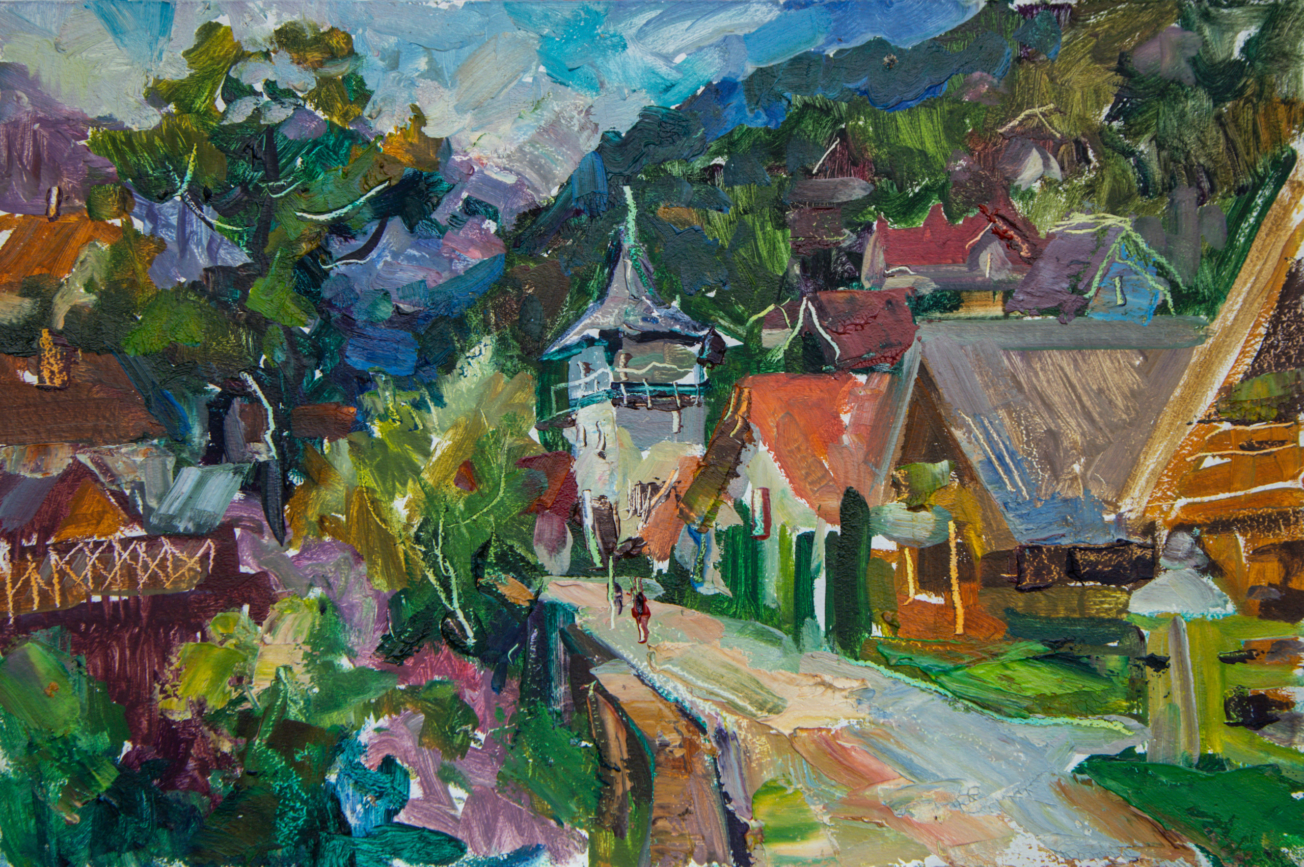 Carpathians. Andriy Nekrasov artist