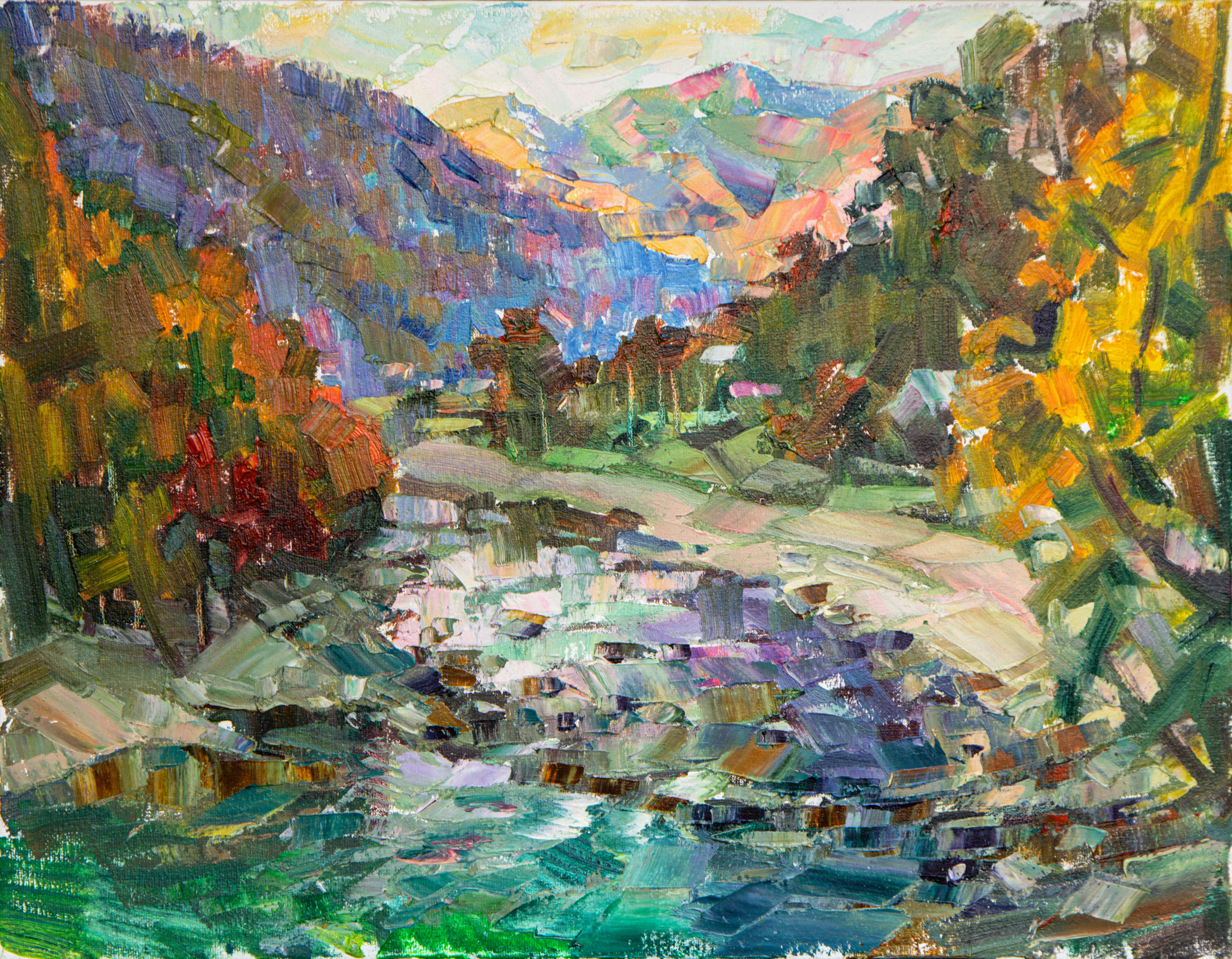 Carpathians. Andriy Nekrasov artist