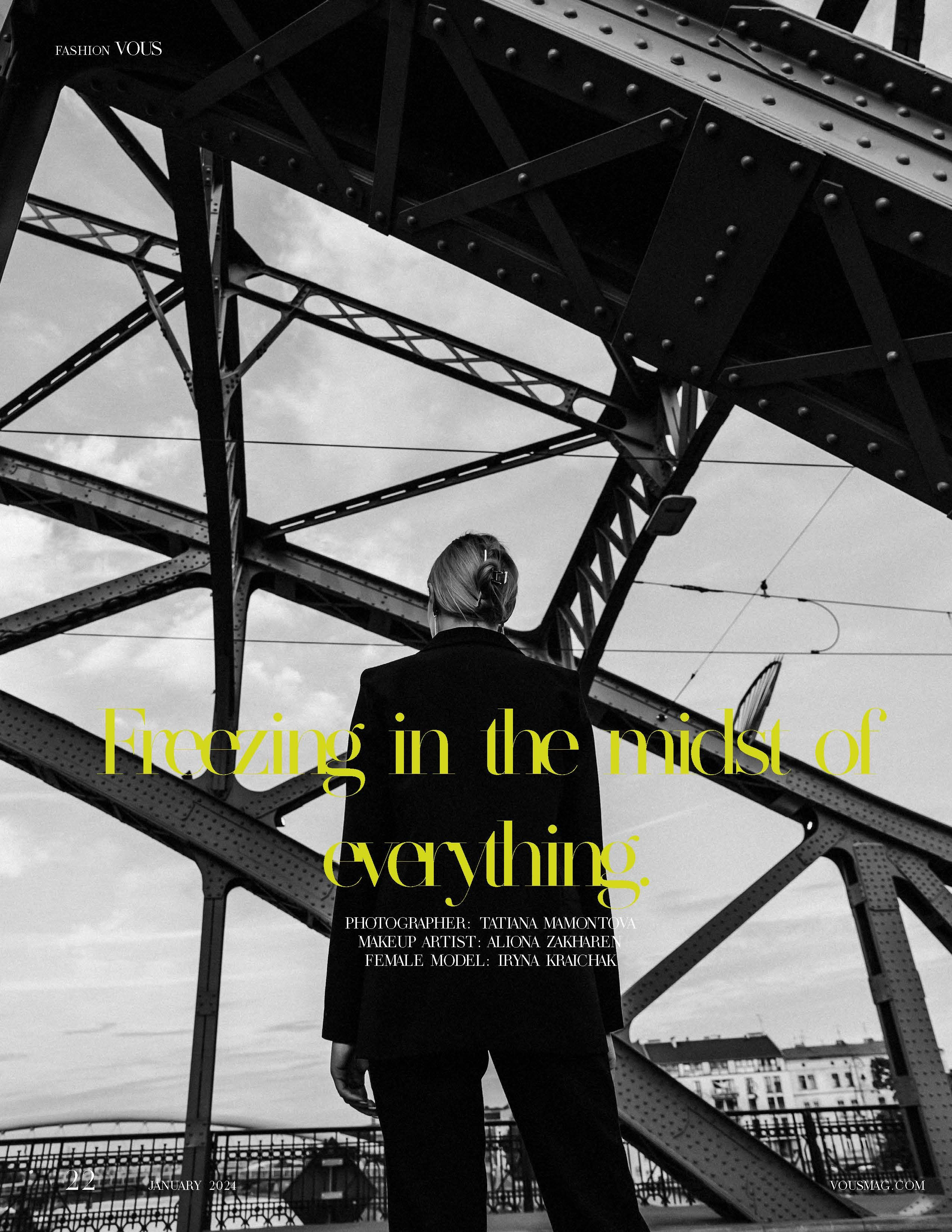 VOUS magazine. Wedding and family photographer