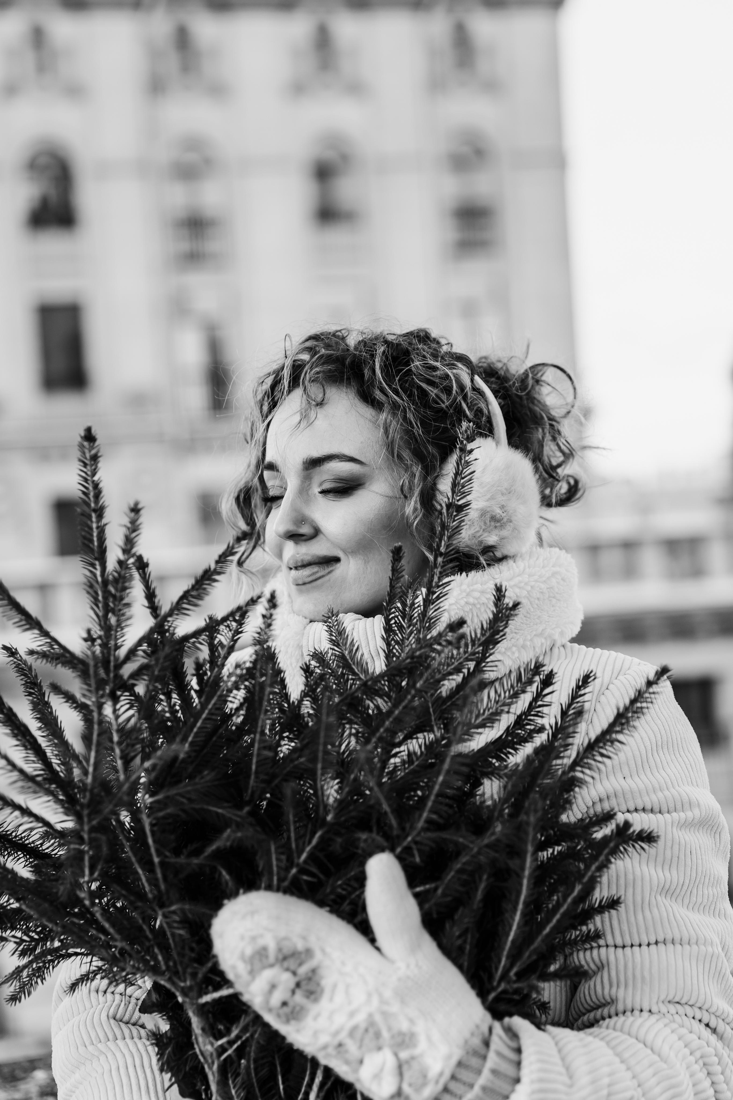 A winter fairy tale in the city center. Wedding and family photographer