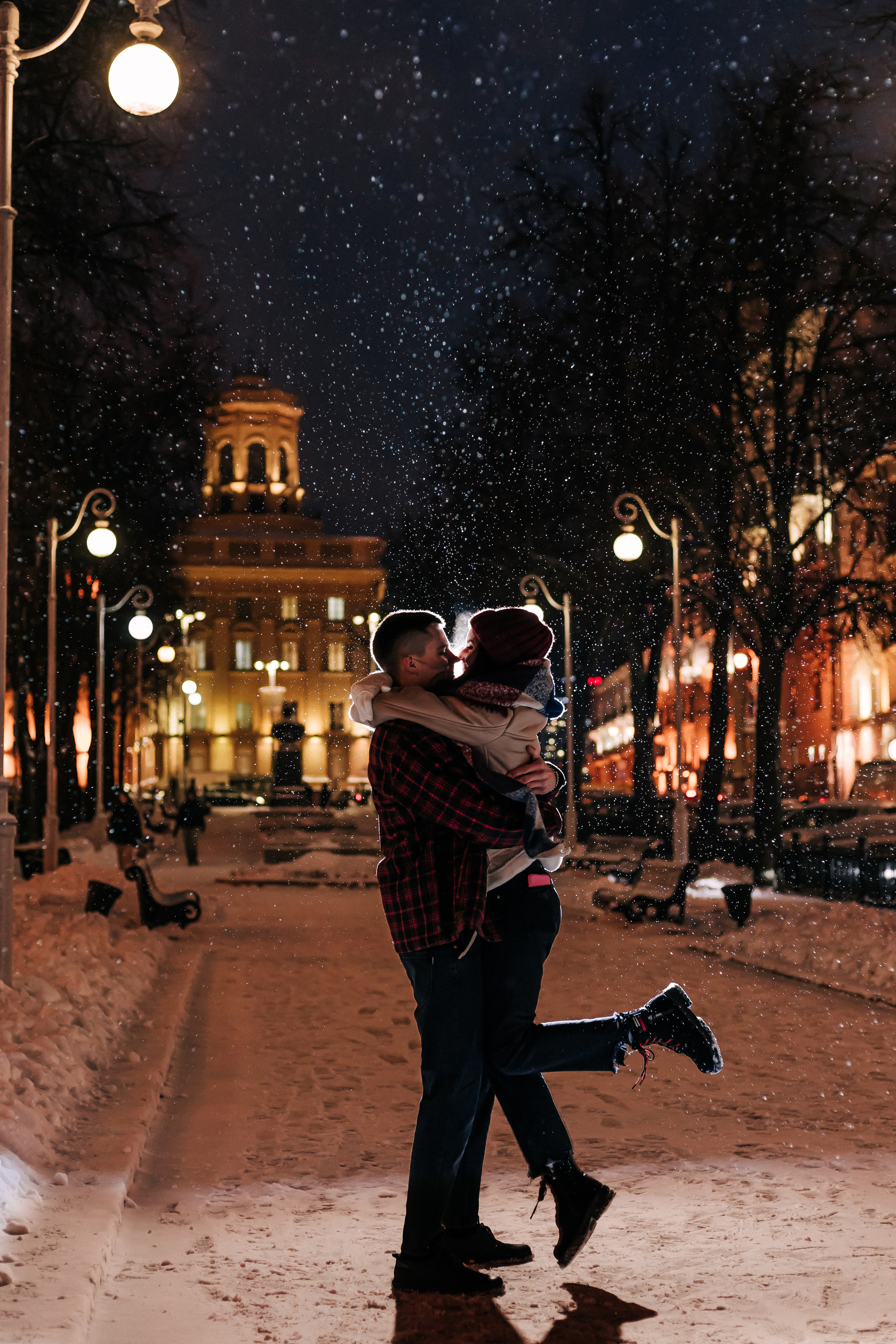 Evening walk with Vlad and Kristina. Wedding and family photographer