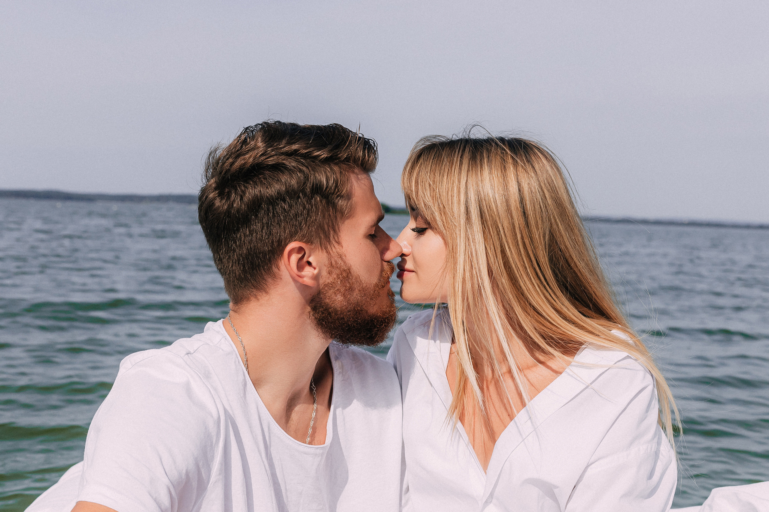 Love story at the Minsk Sea Katya and Pasha. Wedding and family photographer