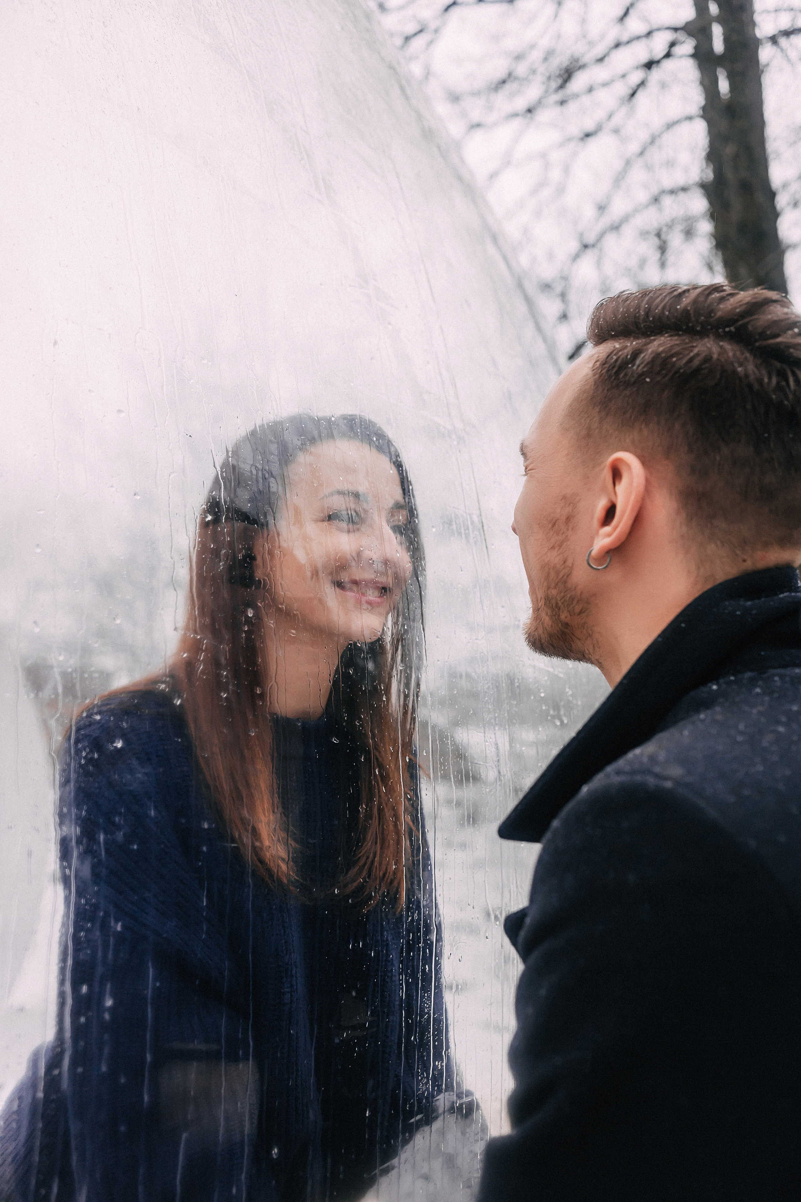 The winter story of Ira and Stas in an unusual hotel. Wedding and family photographer