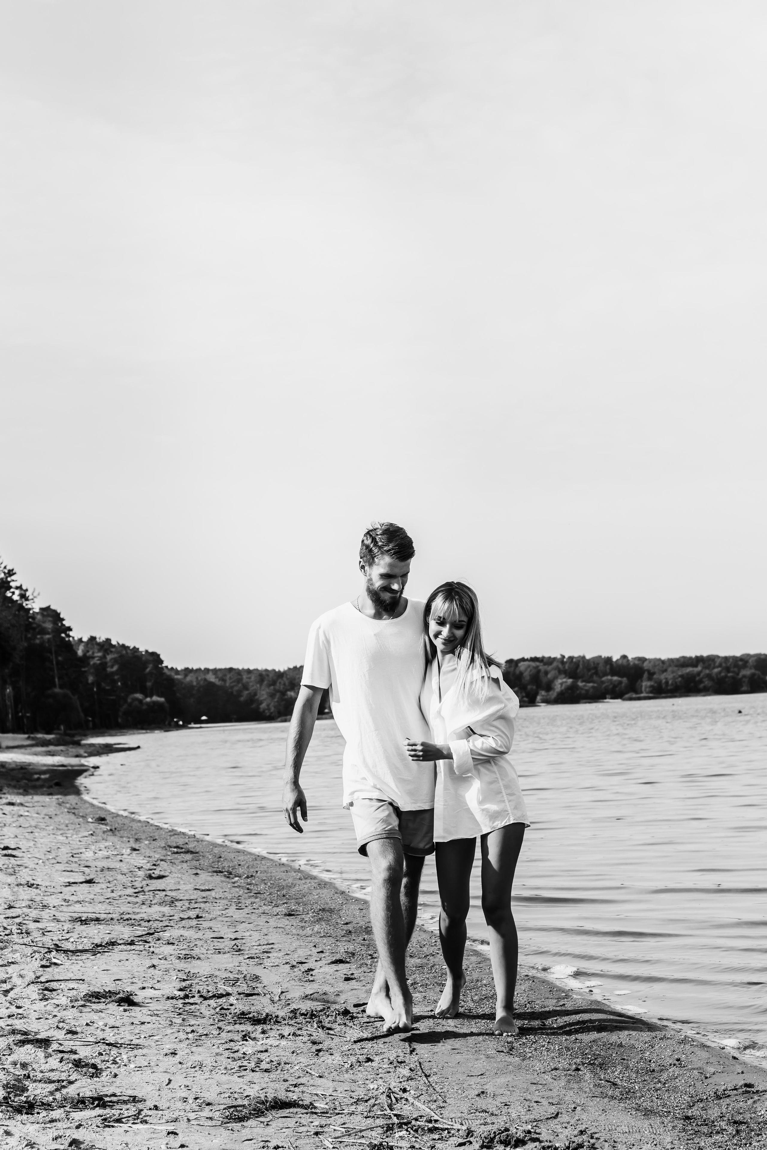 Love story at the Minsk Sea Katya and Pasha. Wedding and family photographer