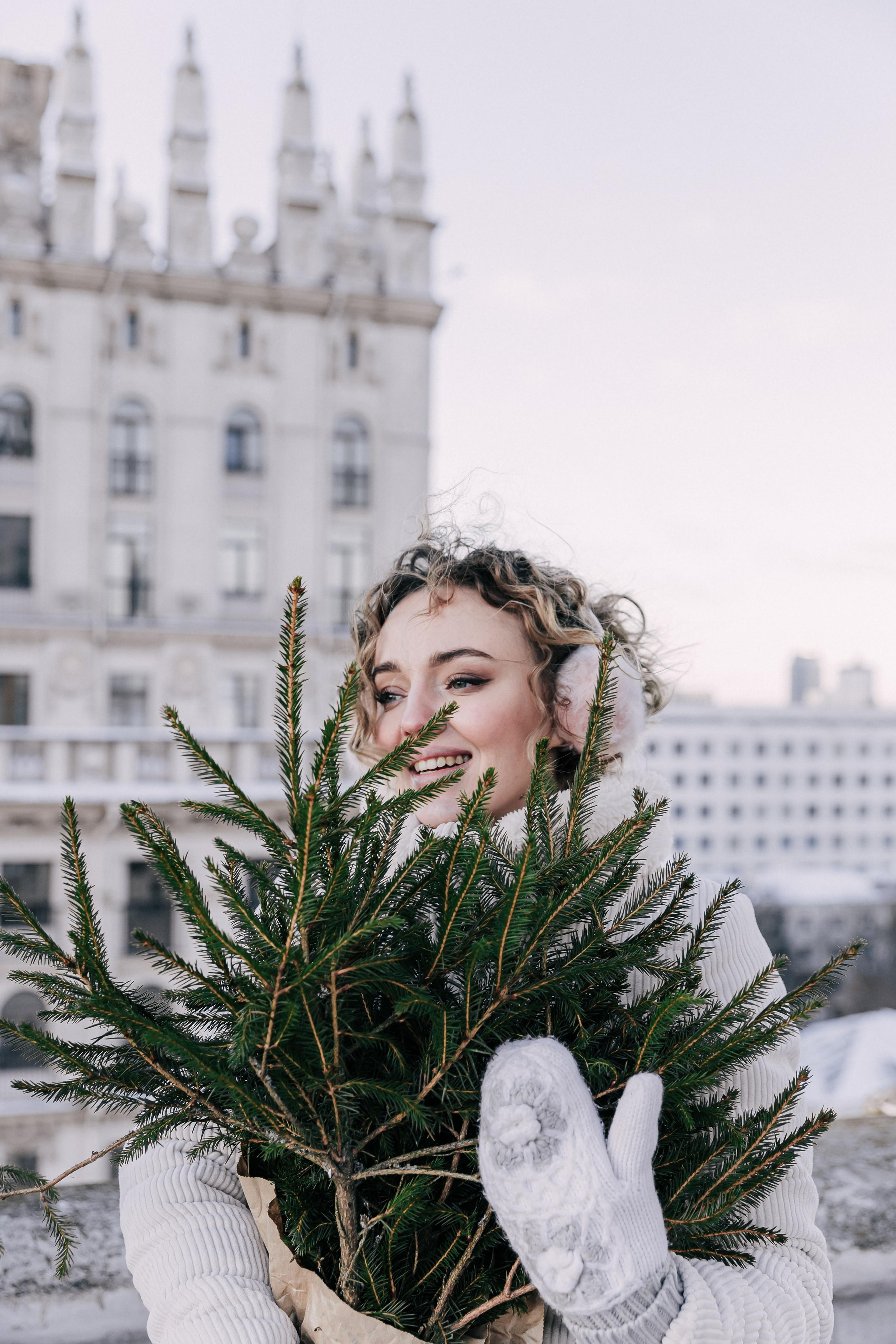 A winter fairy tale in the city center. Wedding and family photographer