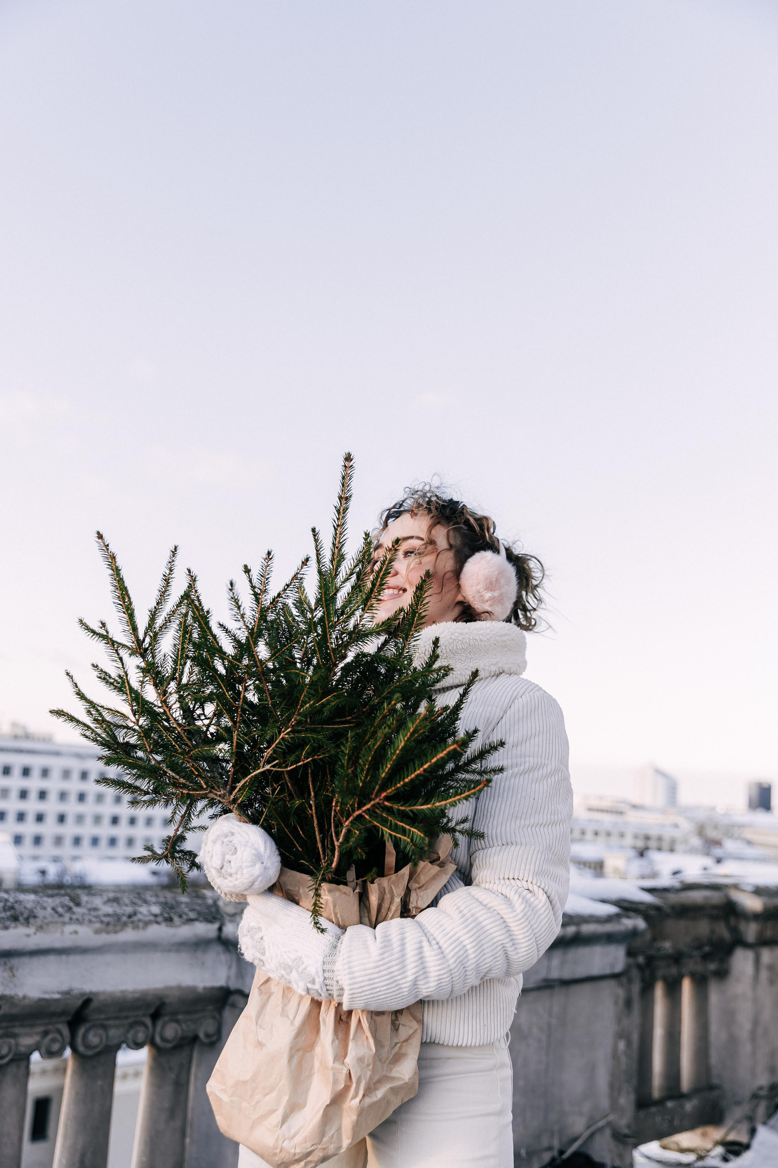 A winter fairy tale in the city center. Wedding and family photographer