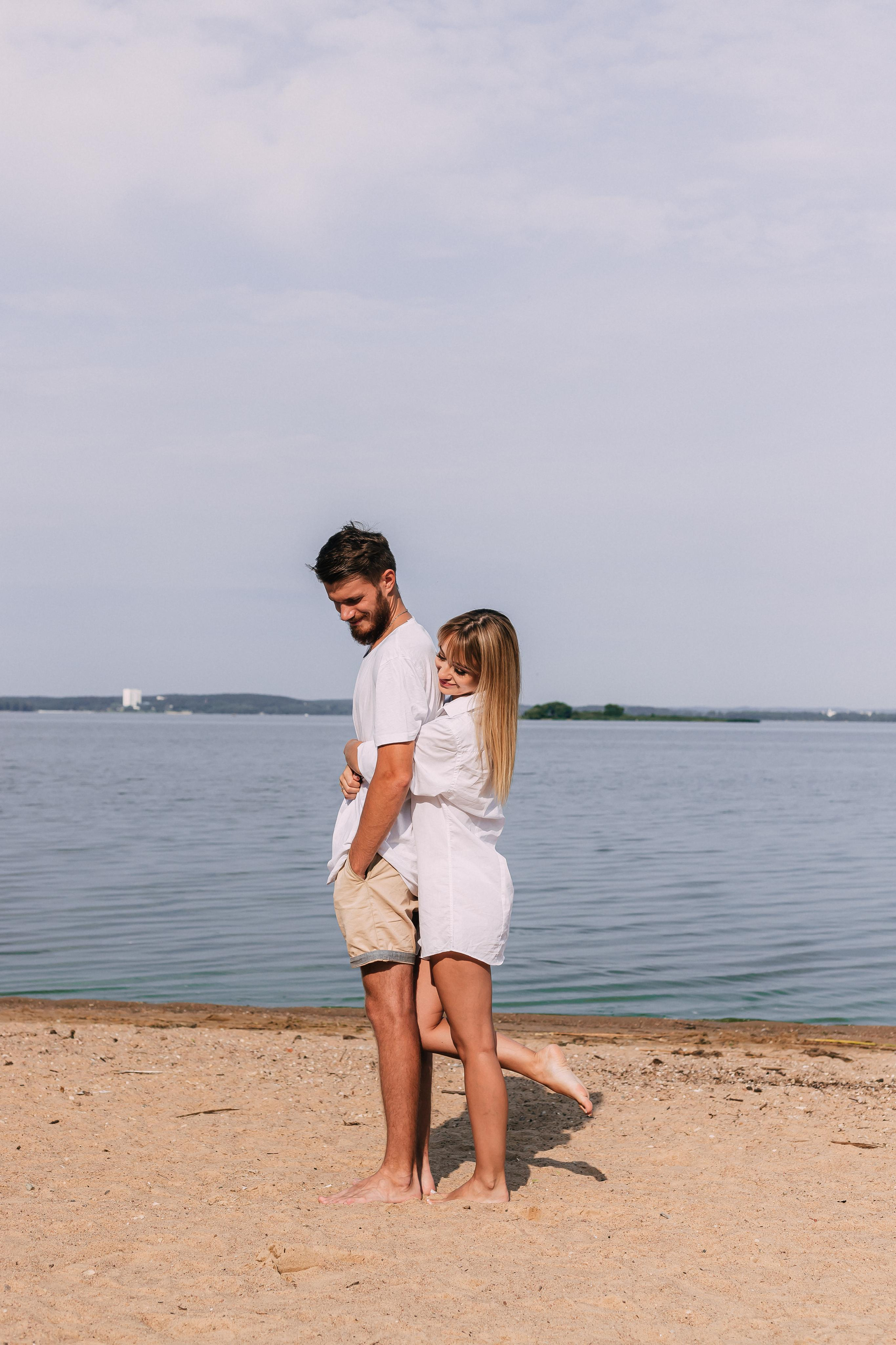 Love story at the Minsk Sea Katya and Pasha. Wedding and family photographer