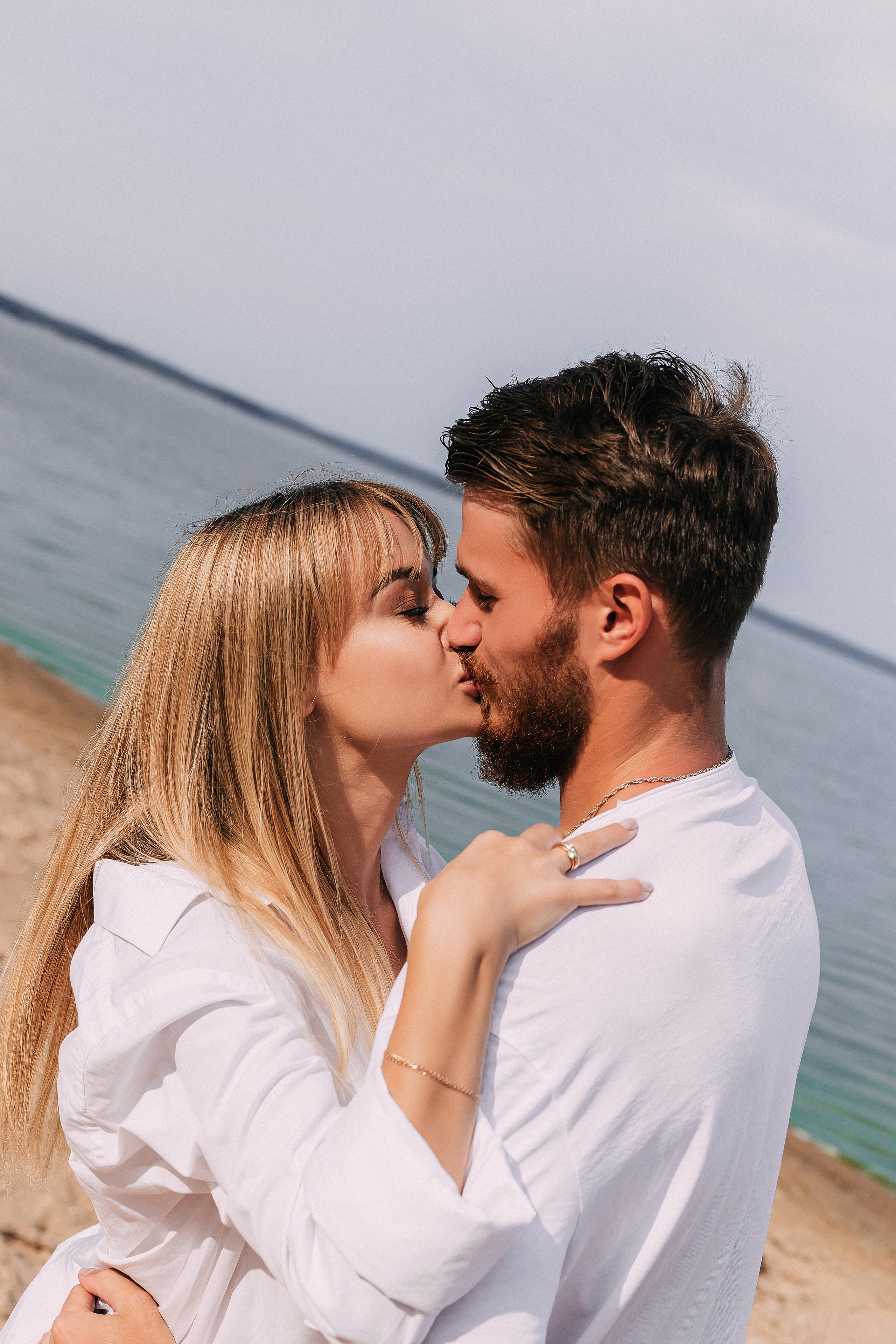 Love story at the Minsk Sea Katya and Pasha. Wedding and family photographer