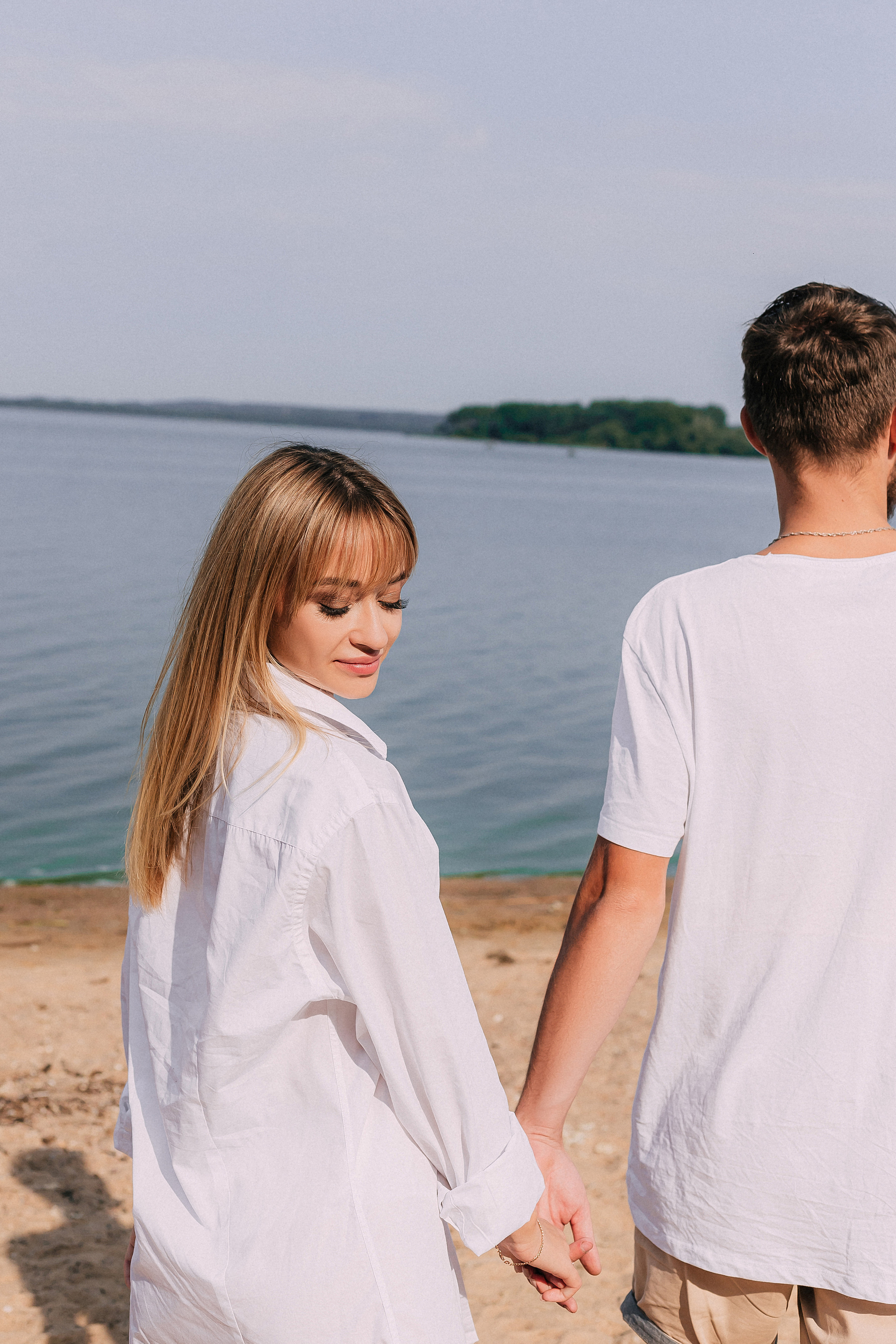 Love story at the Minsk Sea Katya and Pasha. Wedding and family photographer