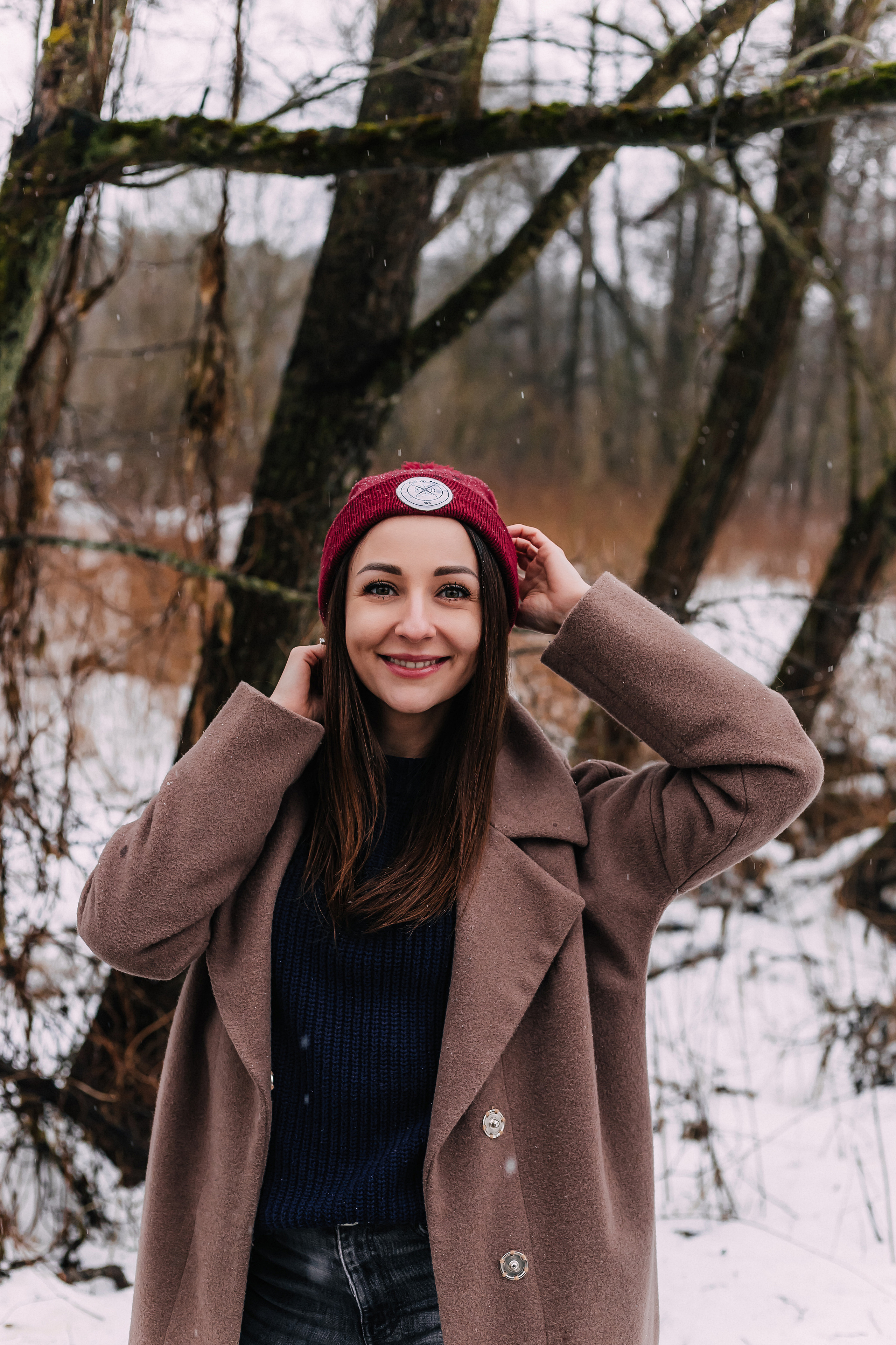 The winter story of Ira and Stas in an unusual hotel. Wedding and family photographer