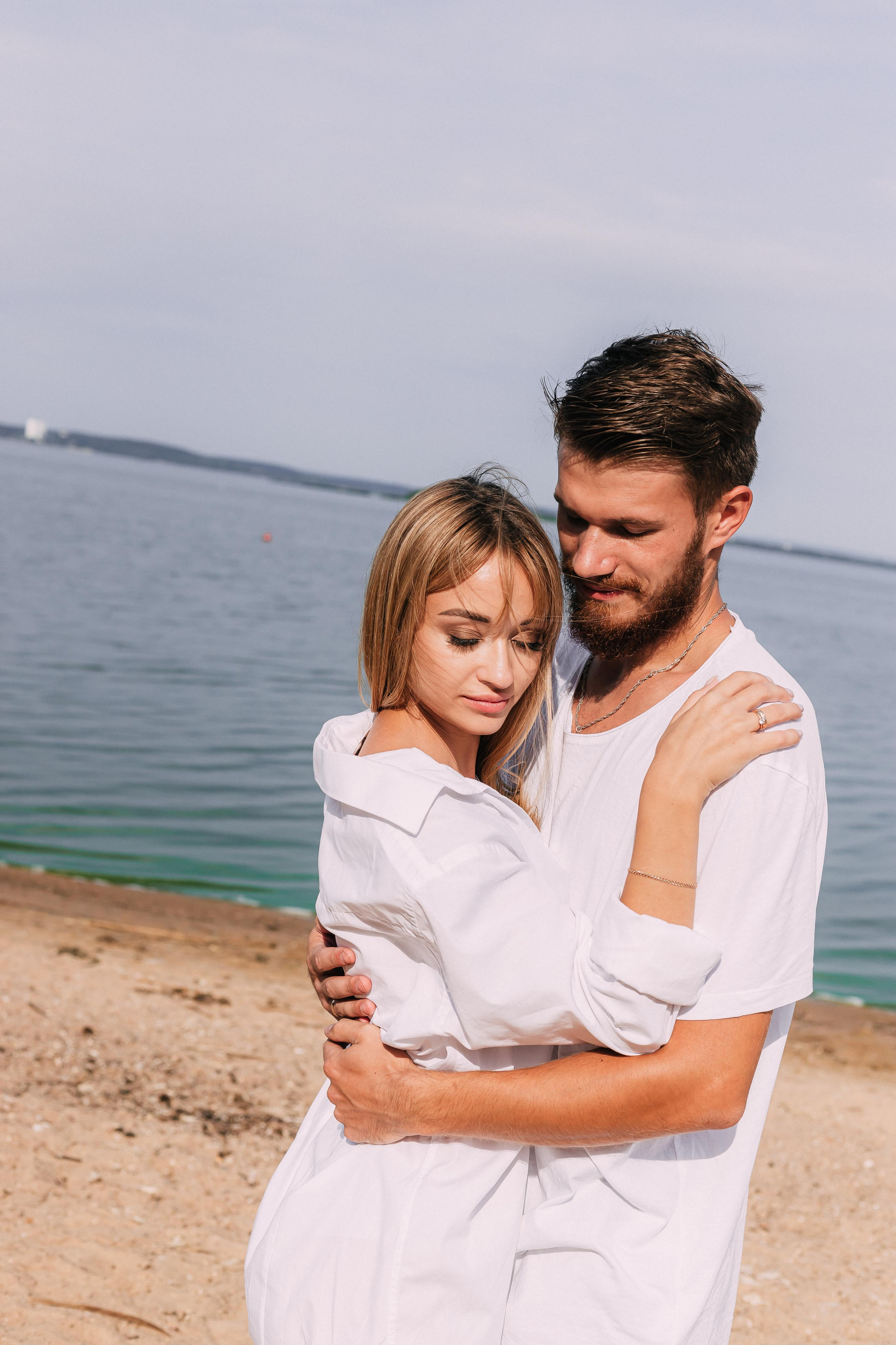 Love story at the Minsk Sea Katya and Pasha. Wedding and family photographer