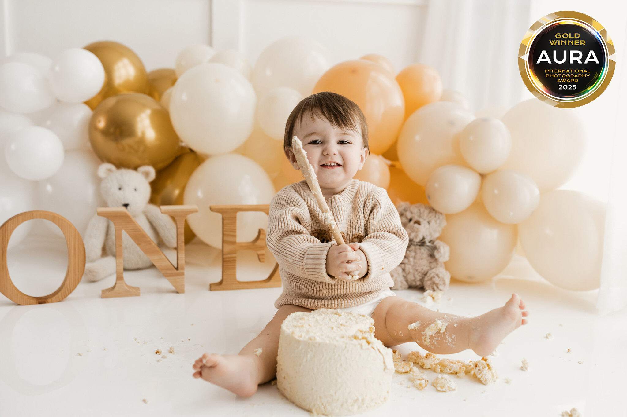 Cake Smash. Anna Levina Photography