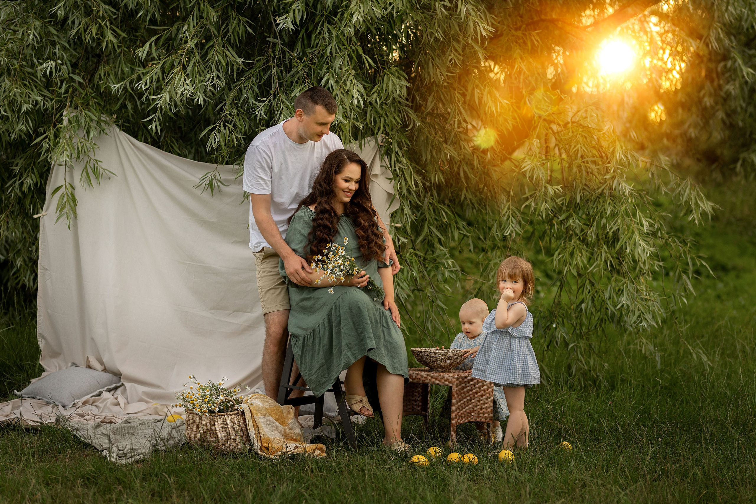 Fotosesijos gamtoje. Šeimos ir vaikų fotografė Klaipėdoje Kira Krasnaja