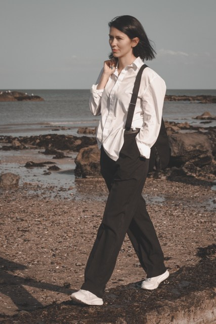 Individual photoshoot in Balbriggan beach. Photographer Co Dublin, Balbriggan — Agata Maliseva