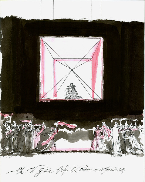 Christoph Willibald Glück, "Orpheus and Eurydice", Lithuanian National Opera, Vilnius, 2007