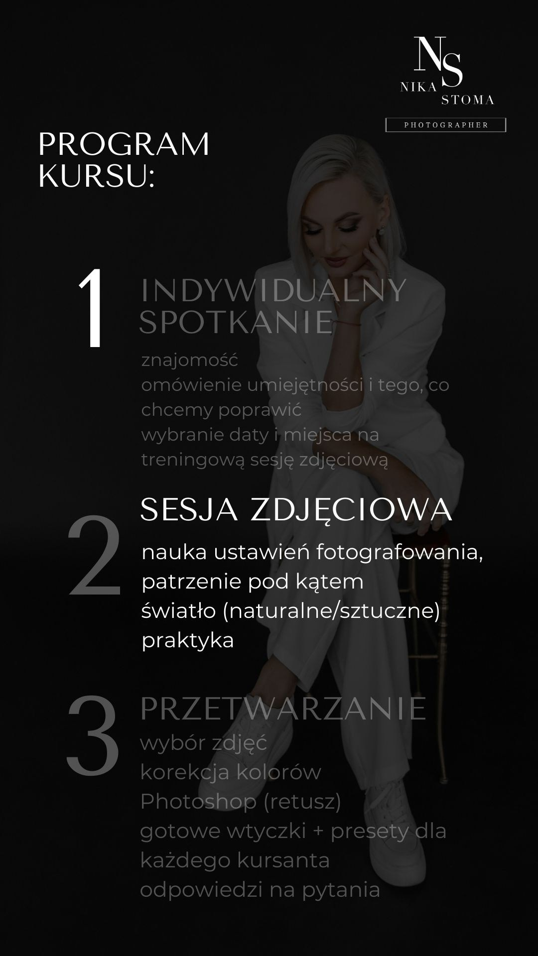 PL. Szkolenie. Kurs EAZY. Photographer in Krakow/Europe Veronika Stoma