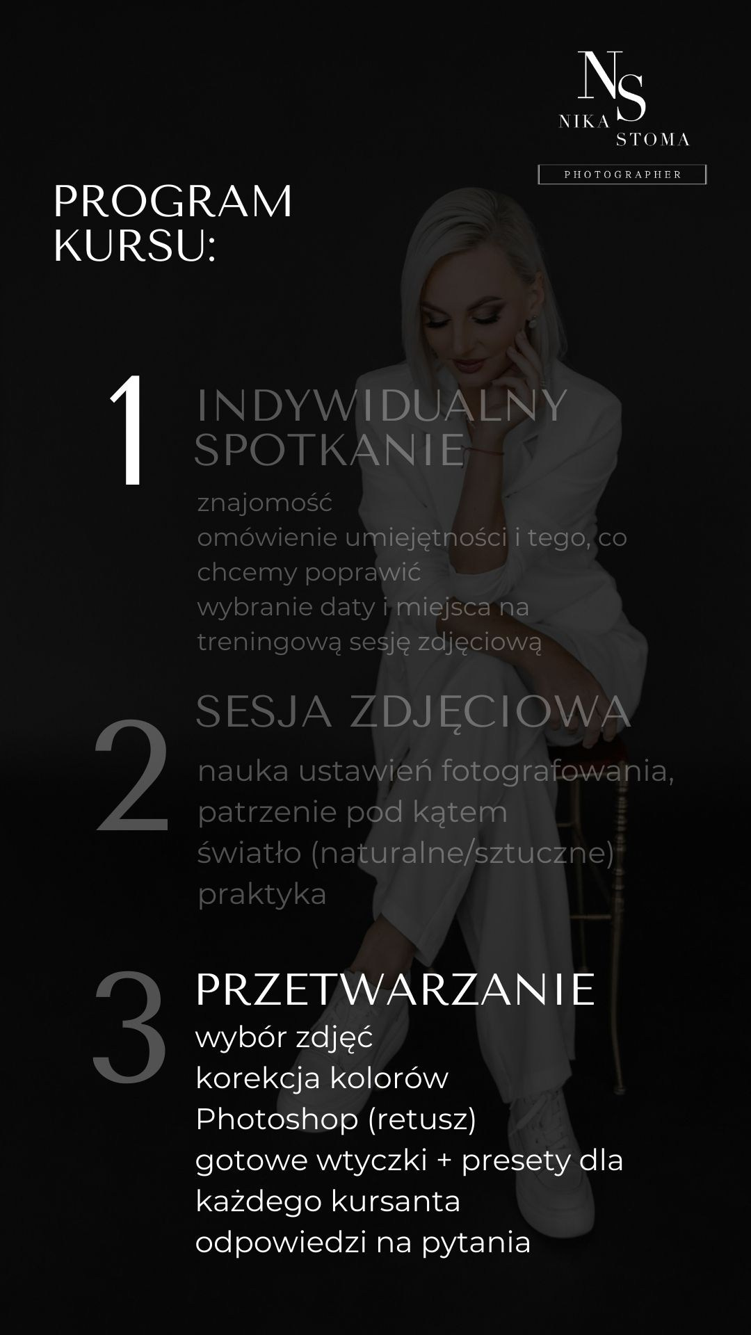 PL. Szkolenie. Kurs EAZY. Photographer in Krakow/Europe Veronika Stoma