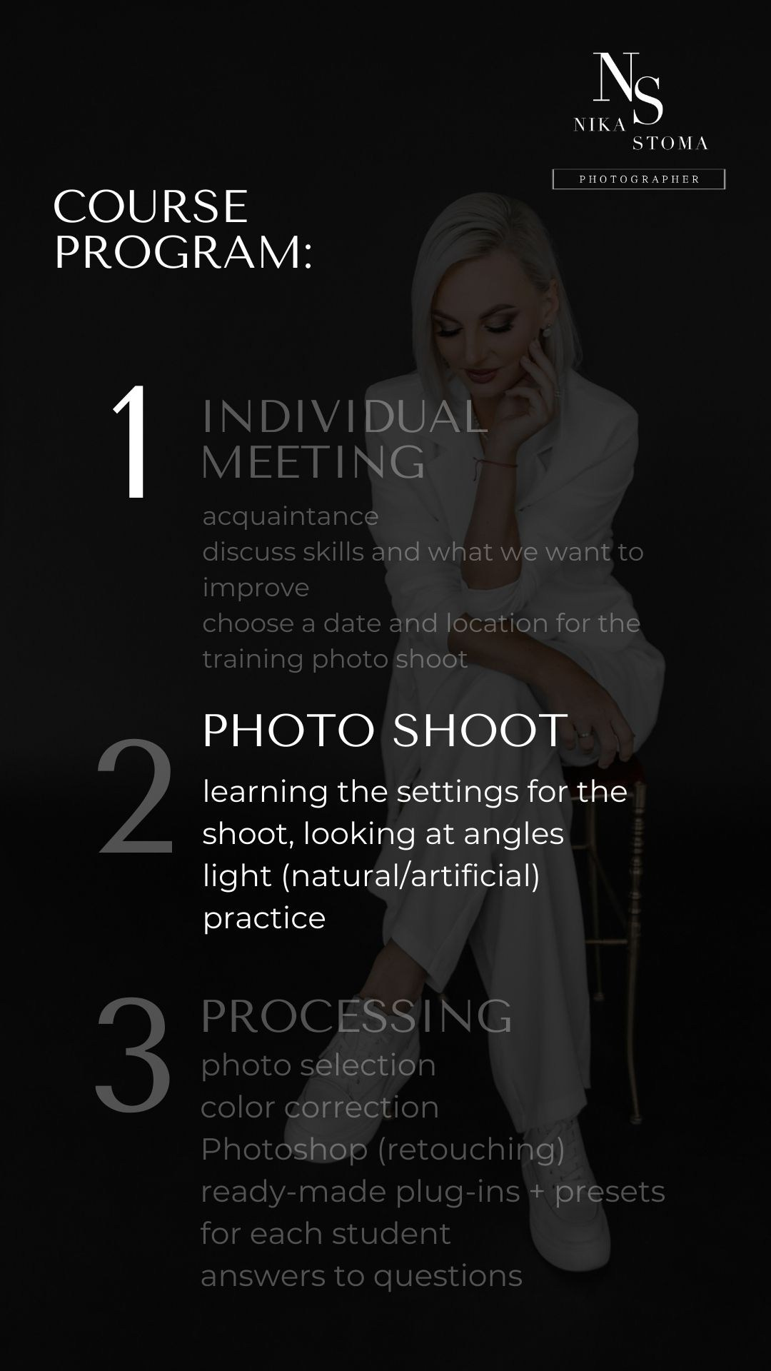 EN. Training. EAZY course. Photographer in Krakow/Europe Veronika Stoma