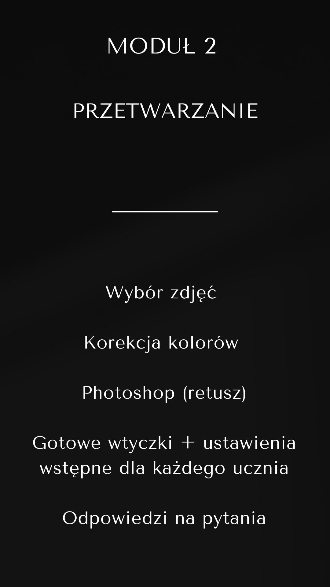 PL. Szkolenie. Kurs EAZY. Photographer in Krakow/Europe Veronika Stoma