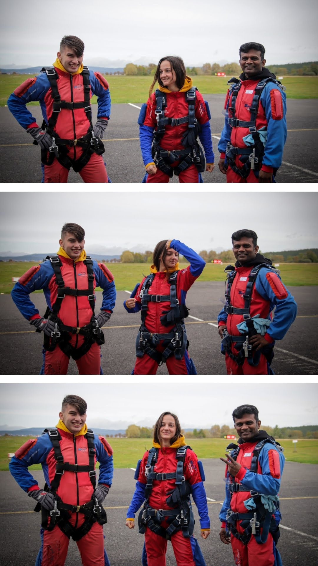 Tandemový seskok a jak překonat strach z výšek