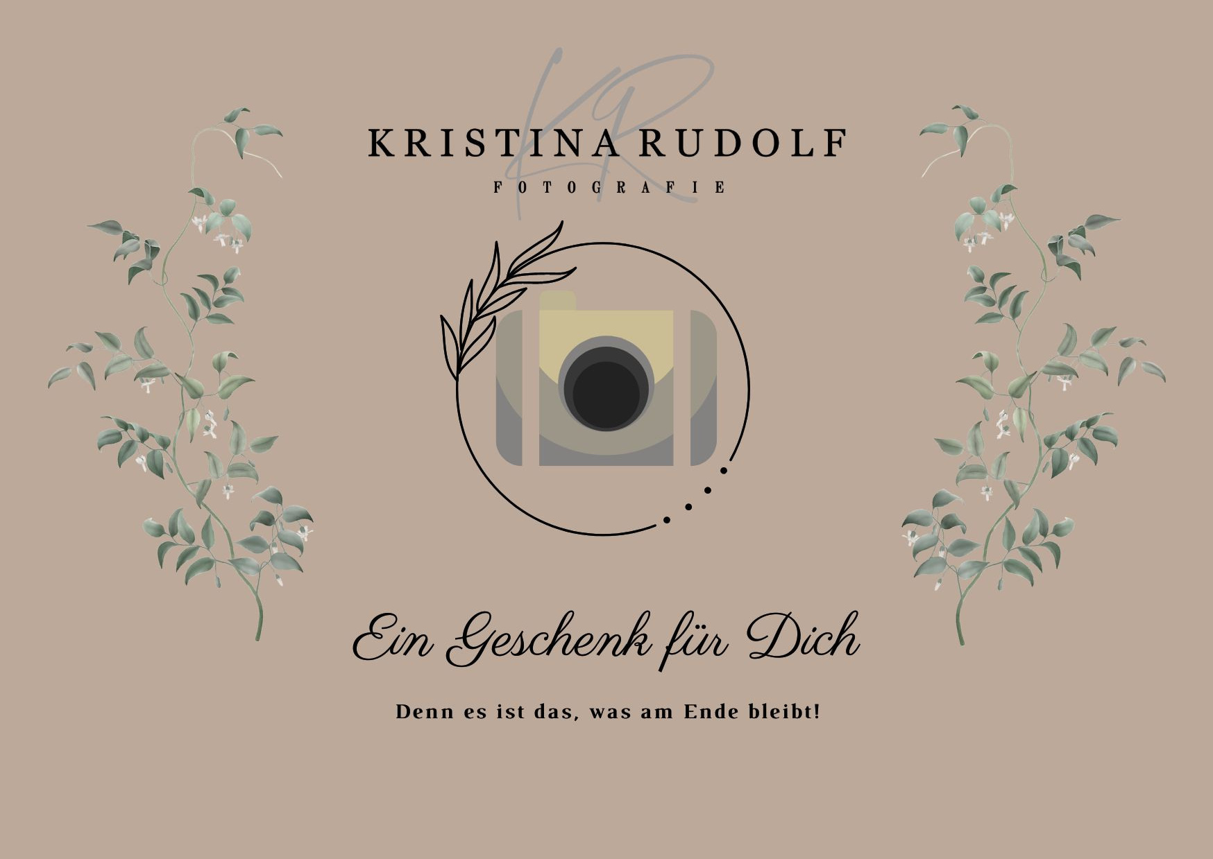 Geschenkgutschein für alle Anlässe wie Hochzeit, Geburtstag oder Jahrestag