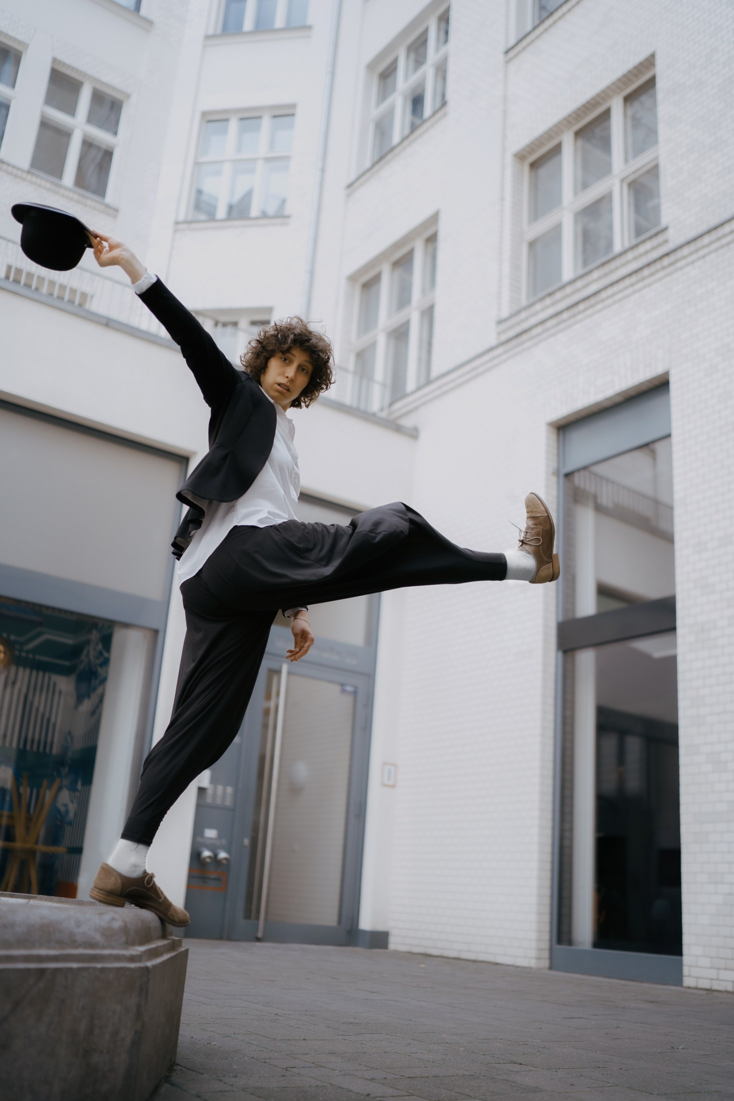 Городская фотосессия в движении, Дрезден