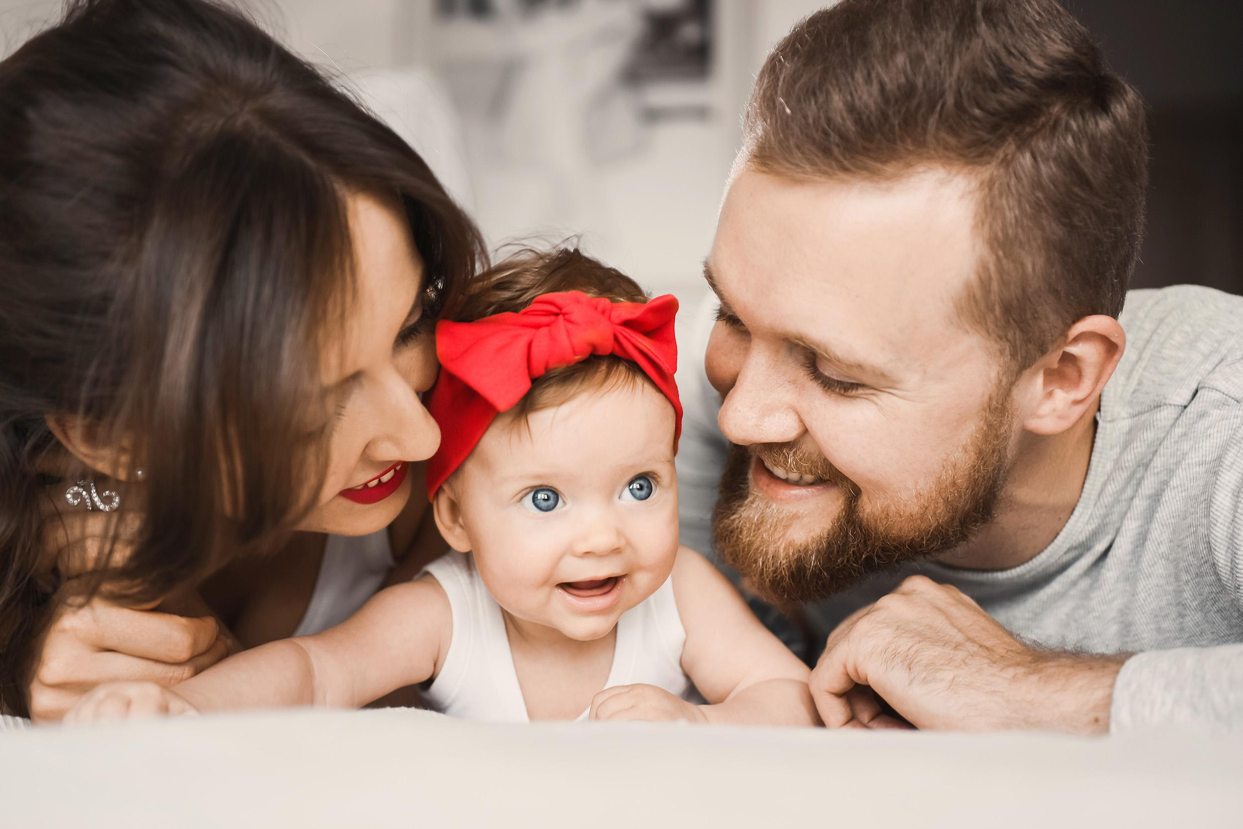 Anna, Eugeniy and Polina