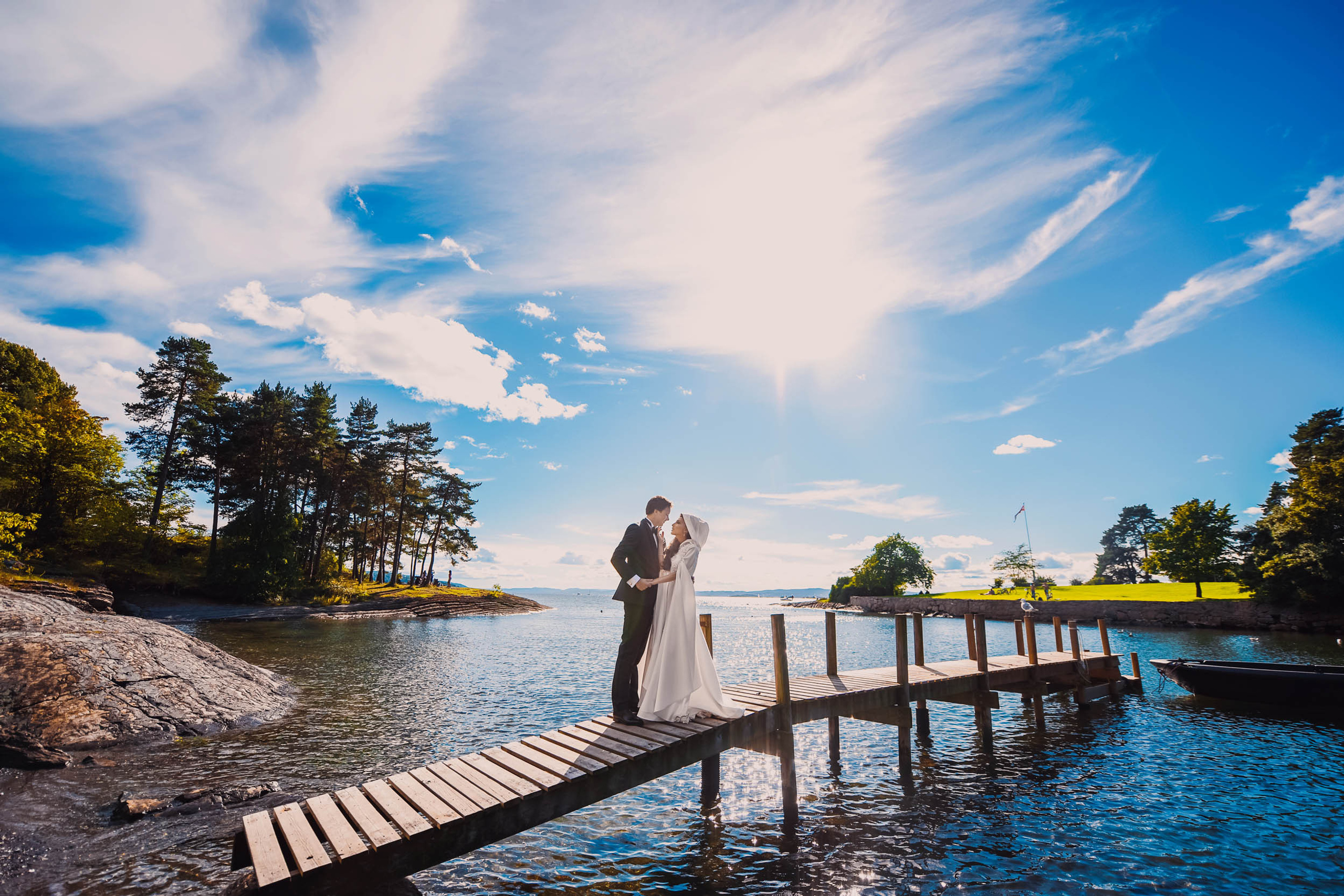 Tatia and Kristian. Oslo