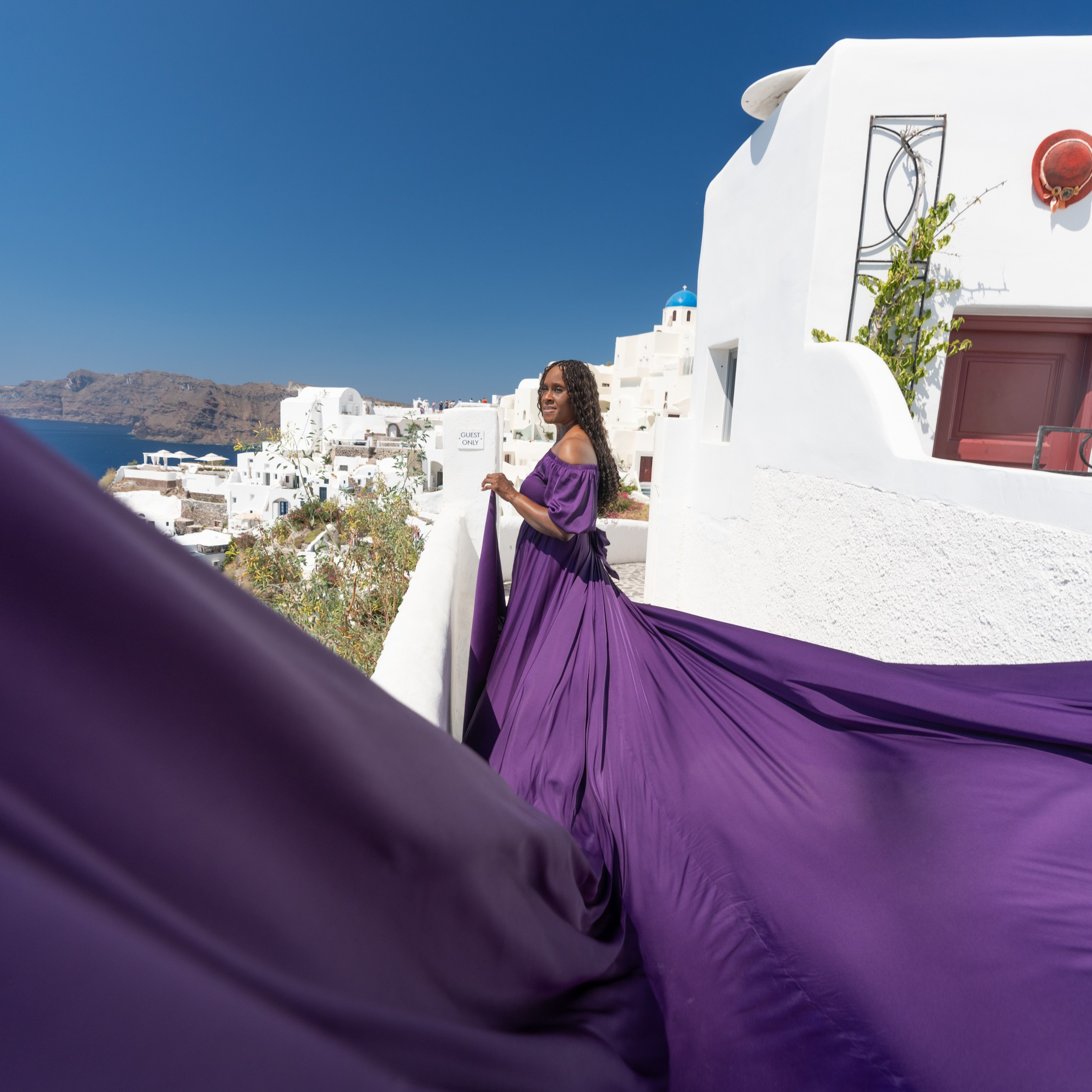 Santorini Flying Dresses Rental catalog price. Photographer in Santorini SokoLOVE Alex| Flying Dress Santorini