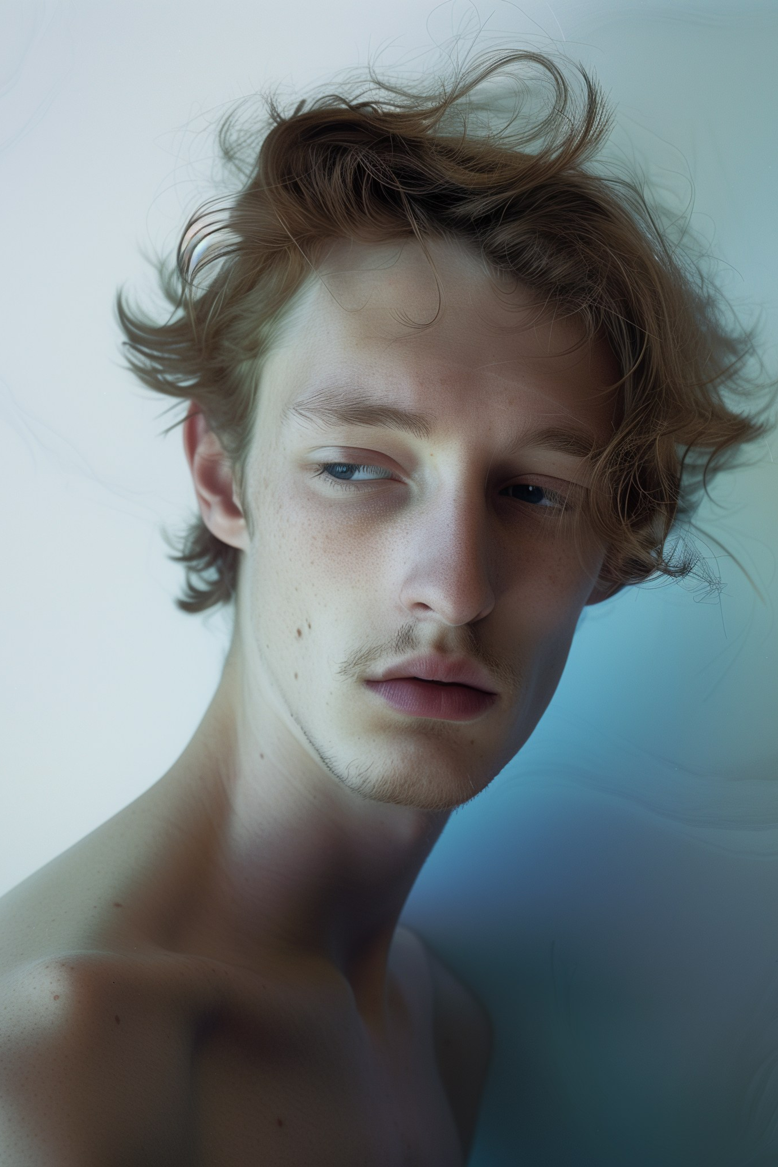 Portrait of young man