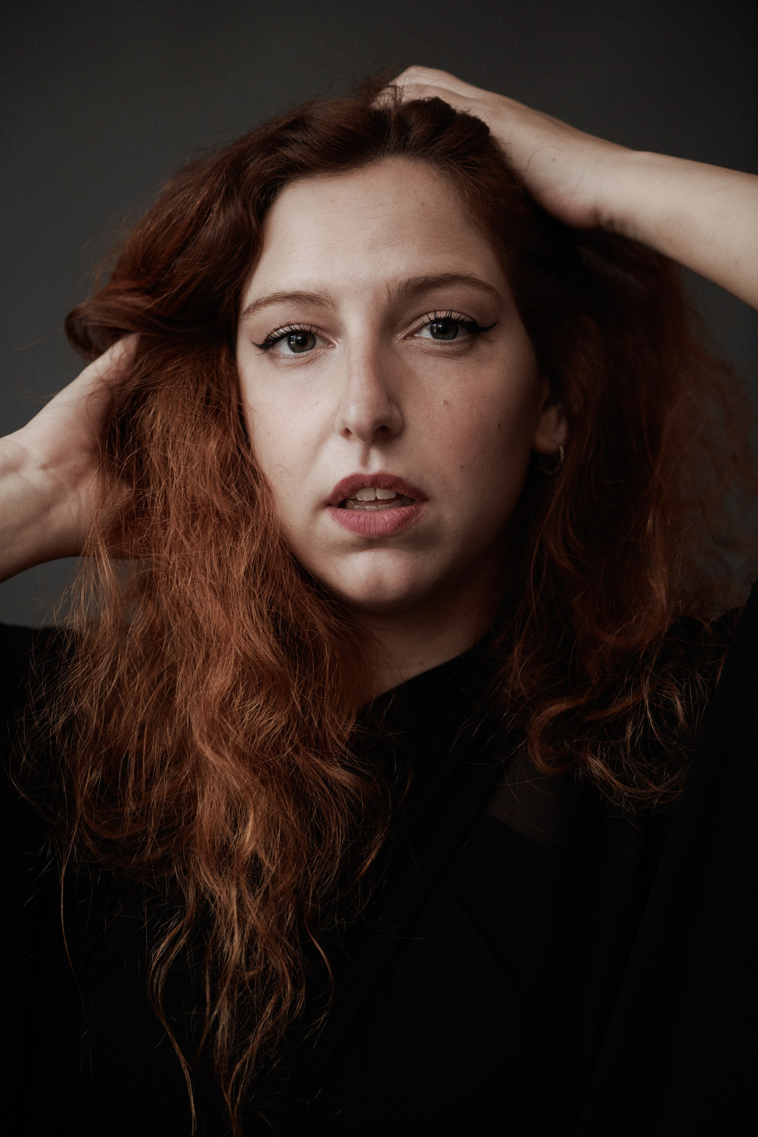 Portrait of the singer Paloma