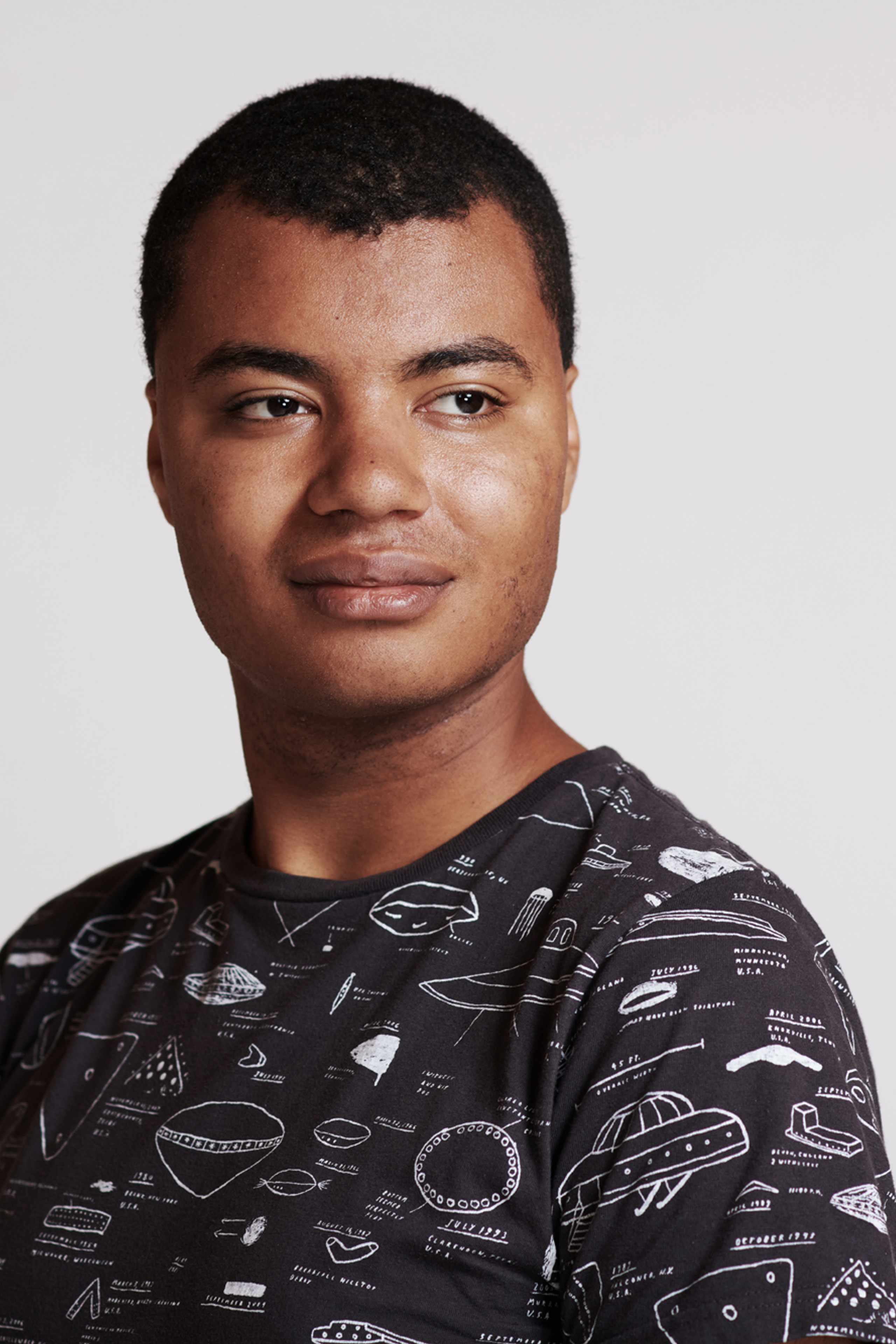 Portrait of Mayaki Kimba for Reed Magazine, Portland, OR