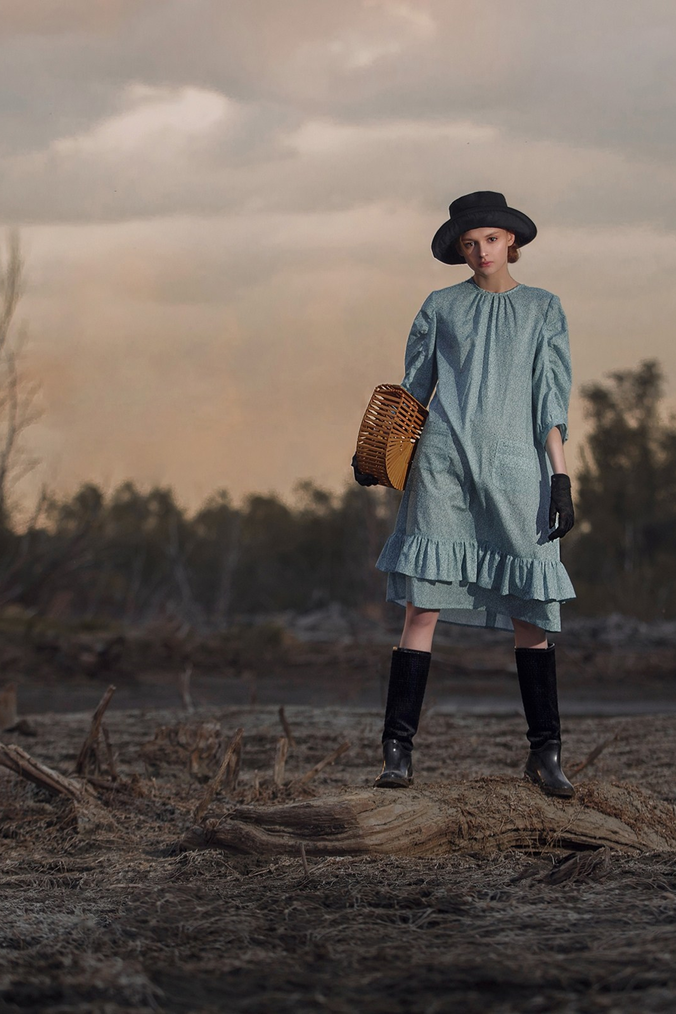 Séance photo pour la collection automnale de la créatrice Irina Kostenko. Photographe professionnelle de la ville d’Auxerre - Ekaterina Mathieu