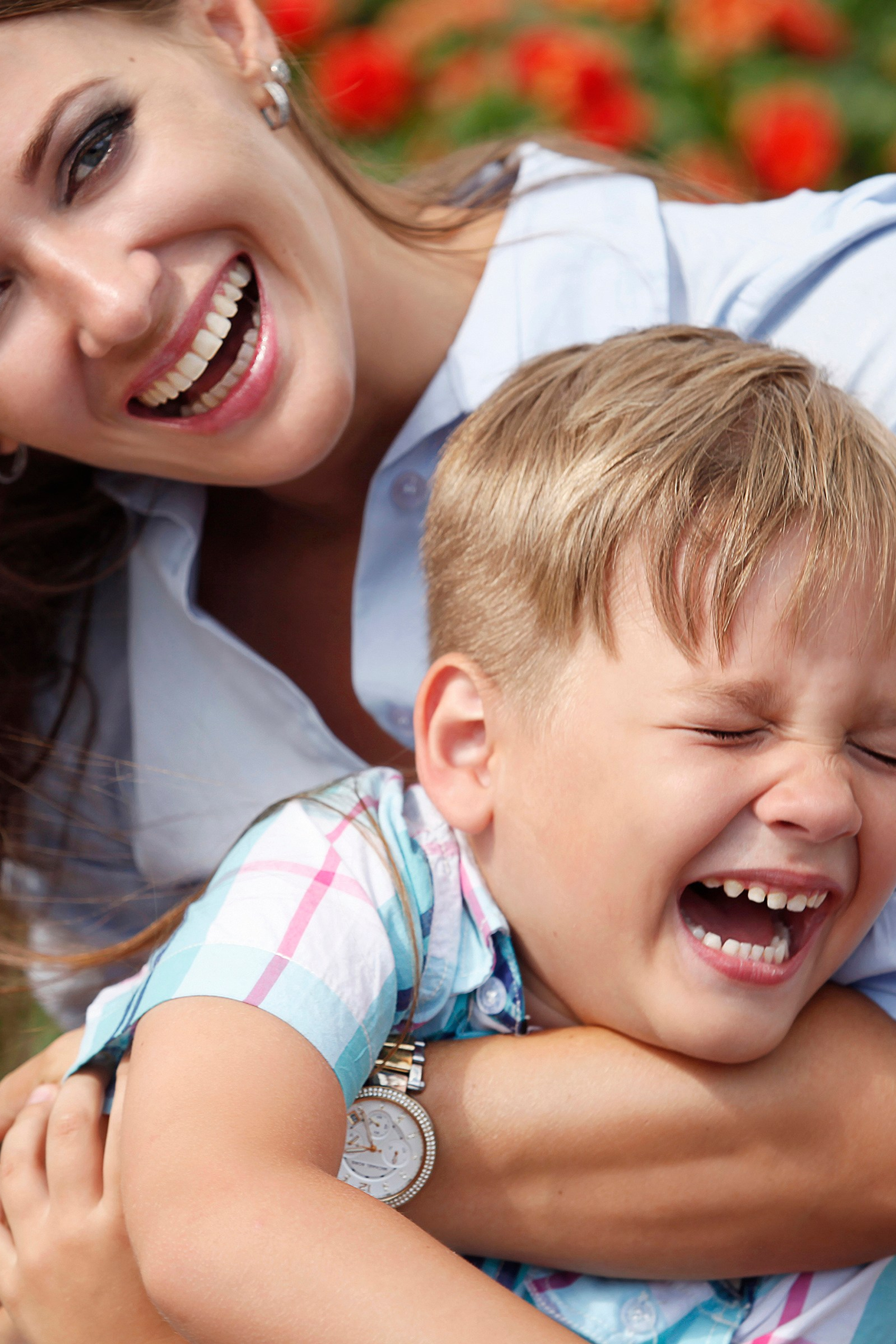 Le premier jour de vie scolaire. Le bonheur d’être la mère de ce garçon. Photographe professionnelle de la ville d’Auxerre - Ekaterina Mathieu