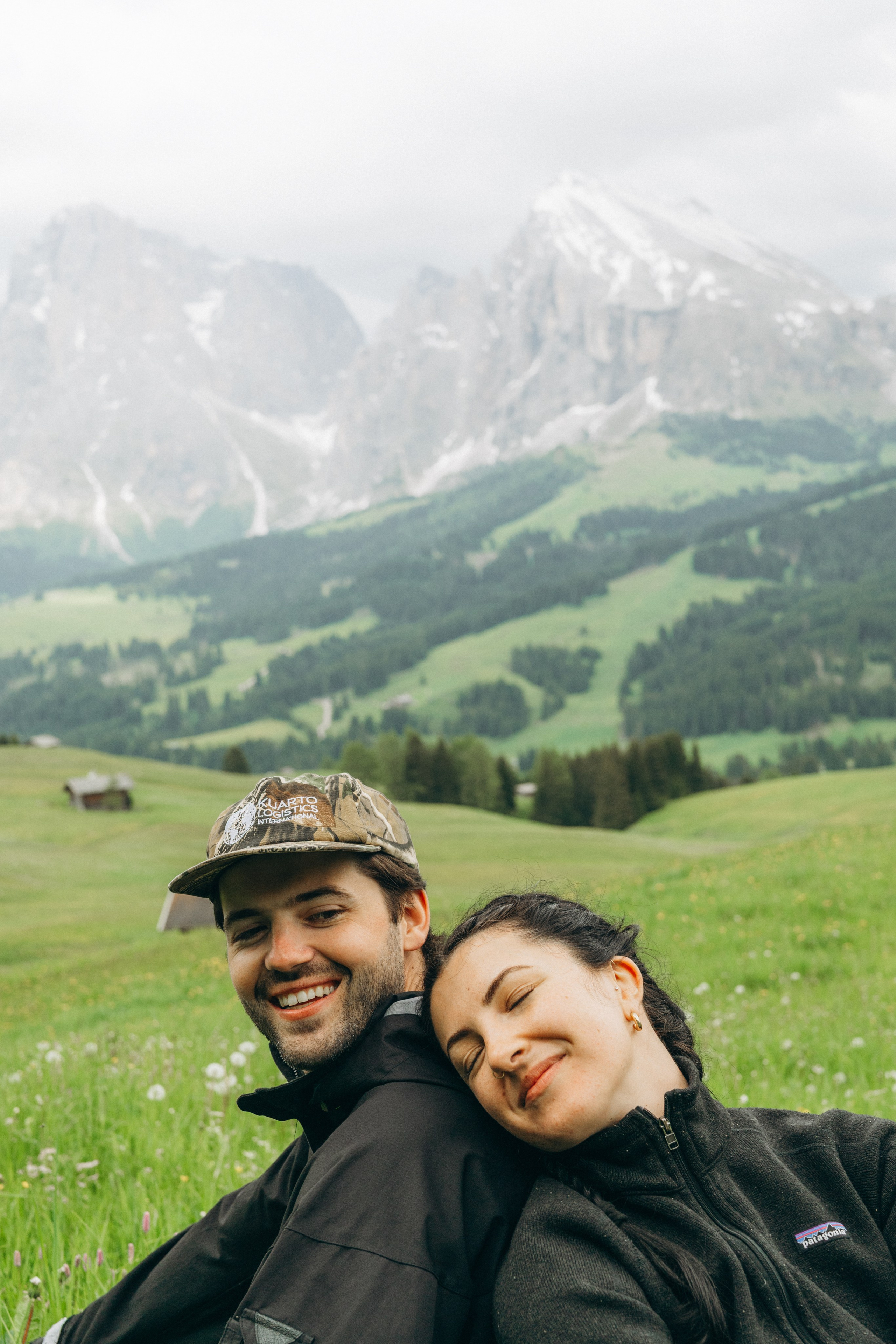 Cinematic photographer in the Dolomites, Italy, Europe