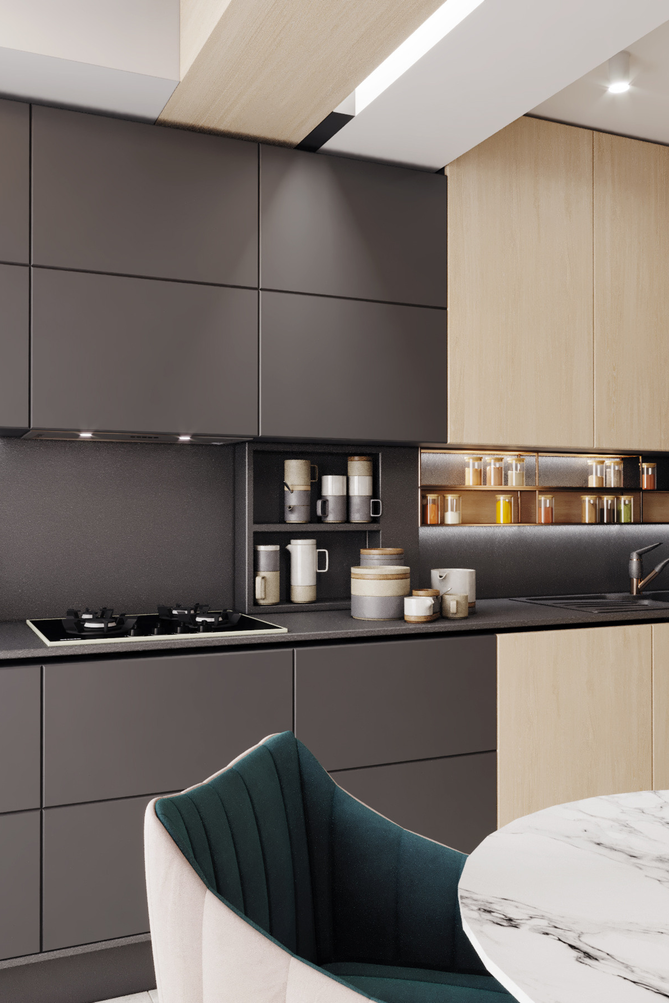 Квартира в стиле минимализм 70 м². г. Ловеч