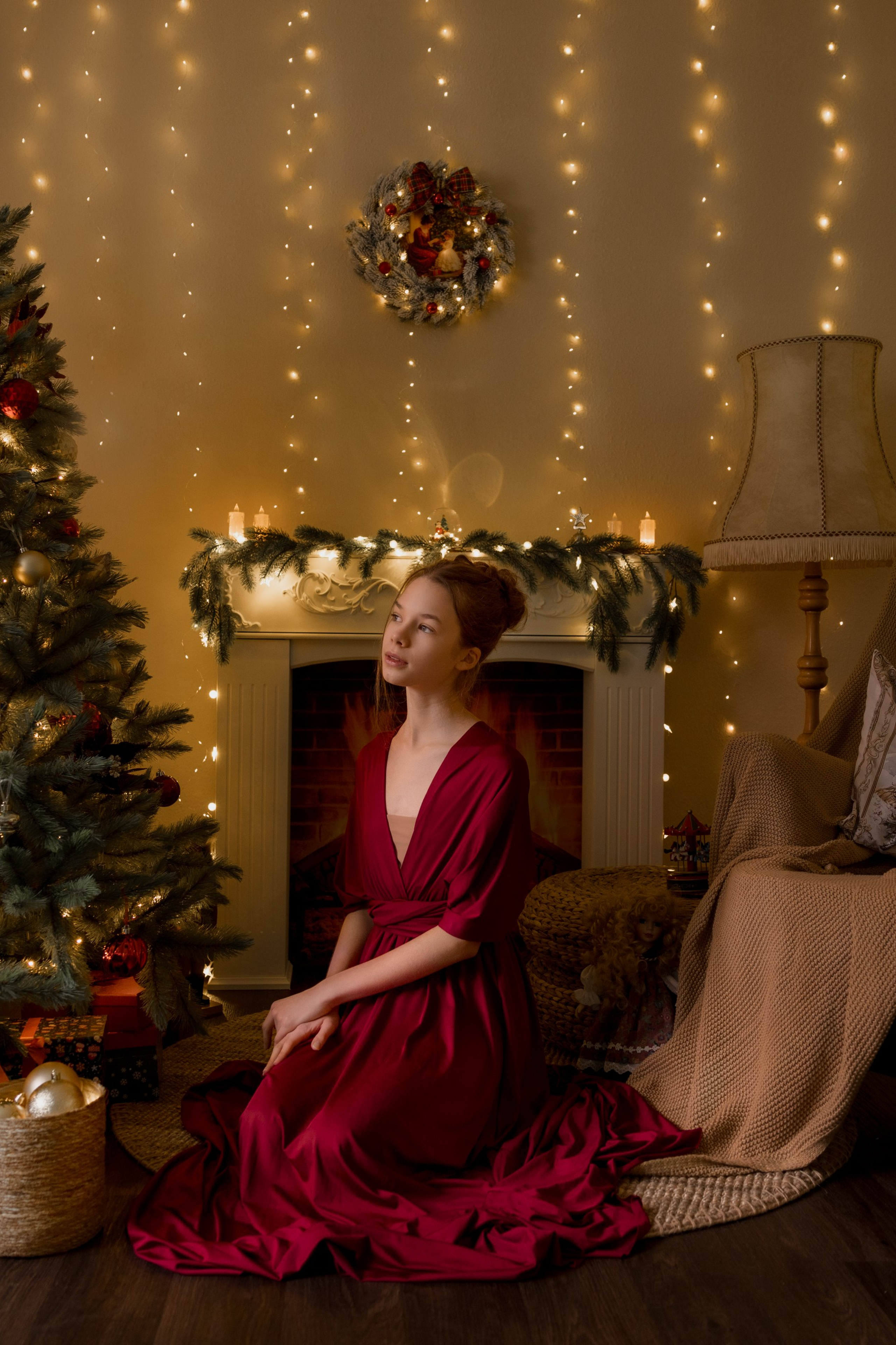 Christmas Photoshoot — Magic in Every Frame. Family & Maternity Photographer in Dresden Tatiana Mudryak