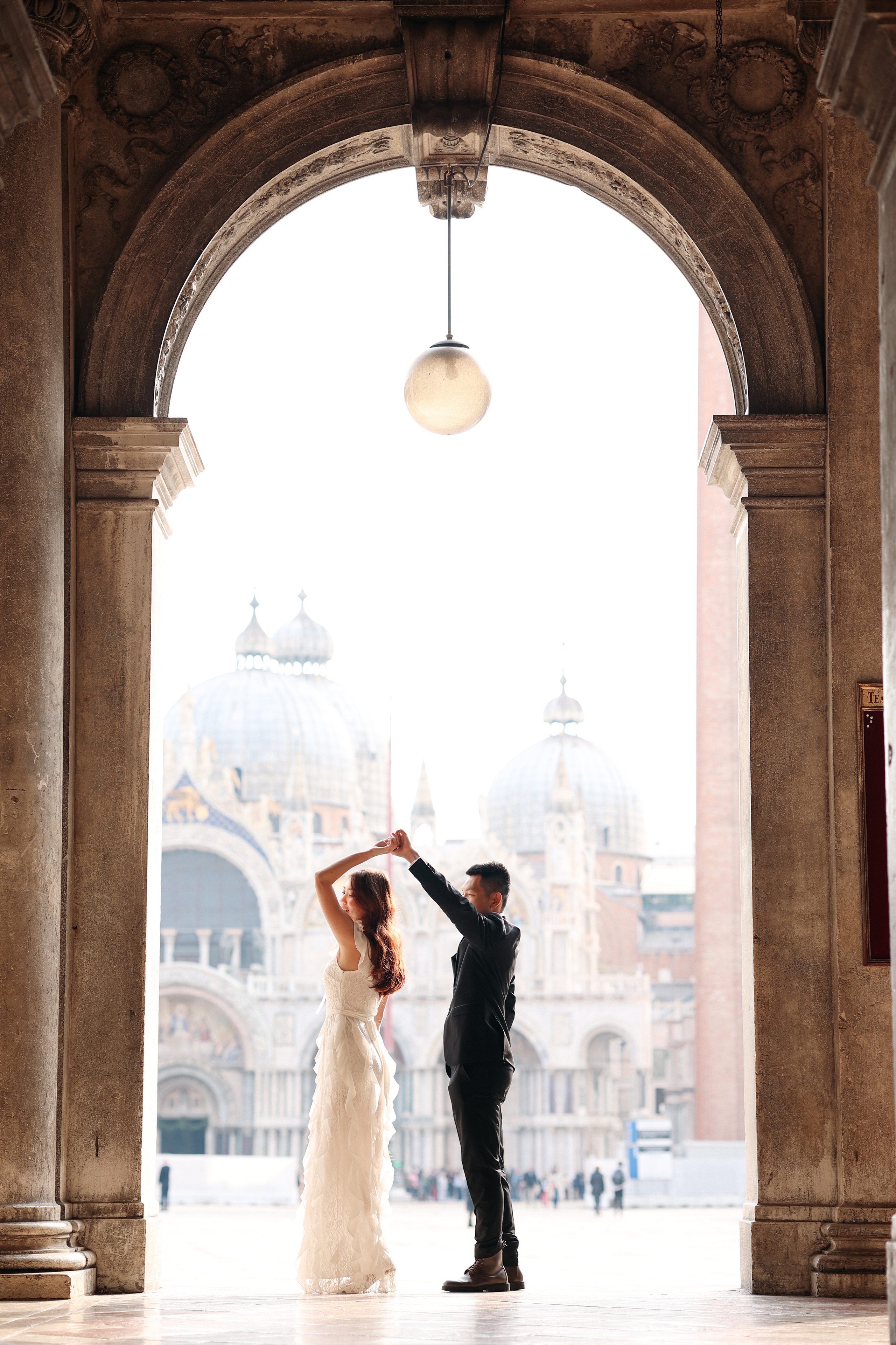 Engagement photo shoot in Venice