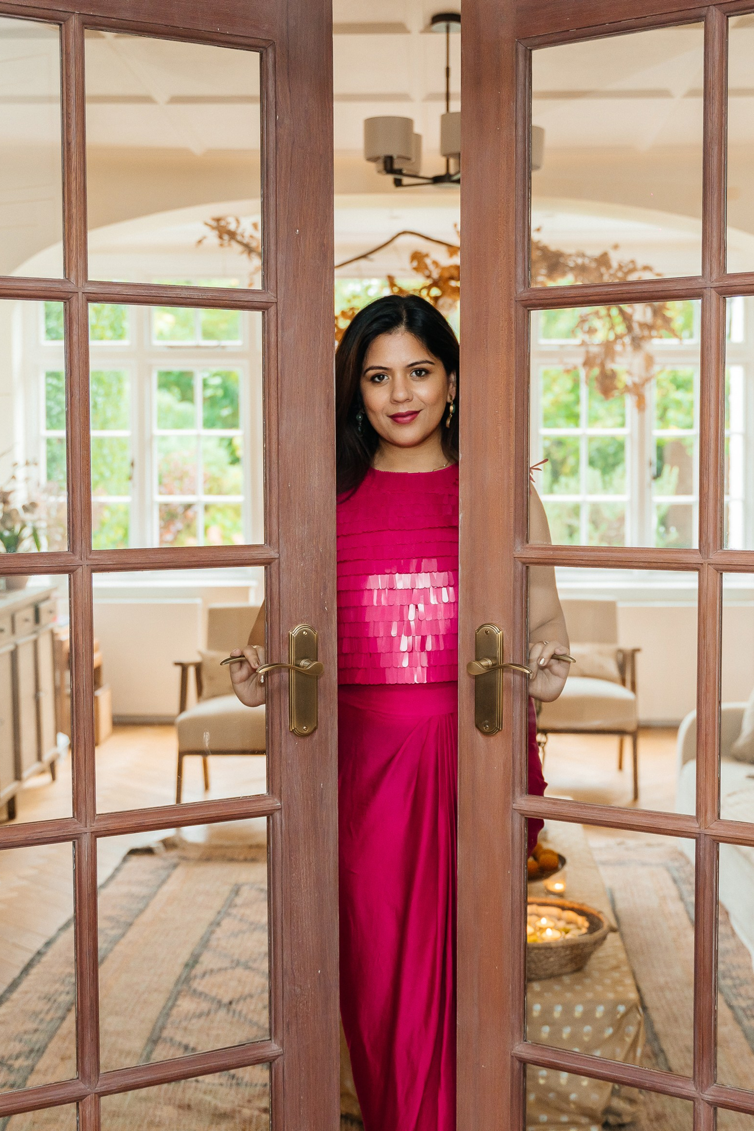 Christmas photo shoot for Tatiana. Photographer in England Ekaterina Romanova